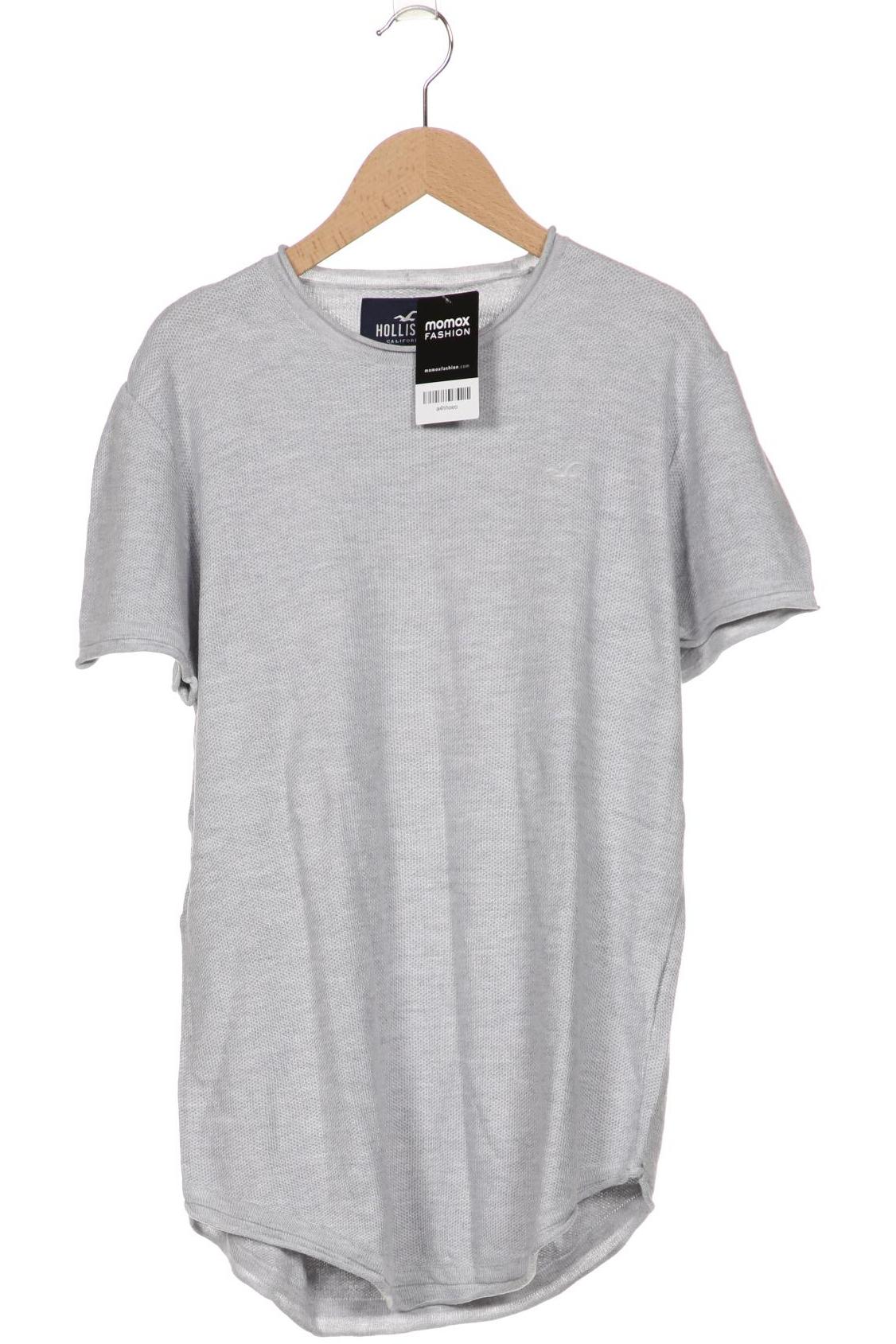 

Hollister Herren T-Shirt, grau, Gr. 48