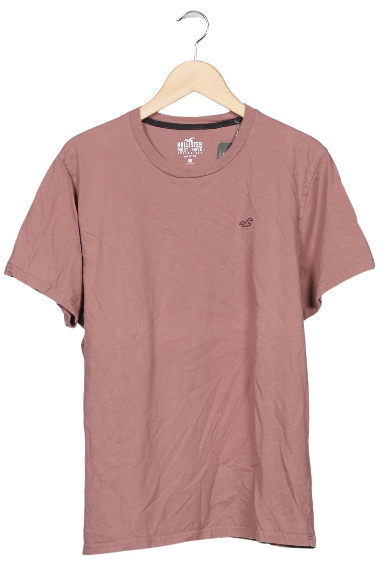 

Hollister Herren T-Shirt, pink, Gr. 54