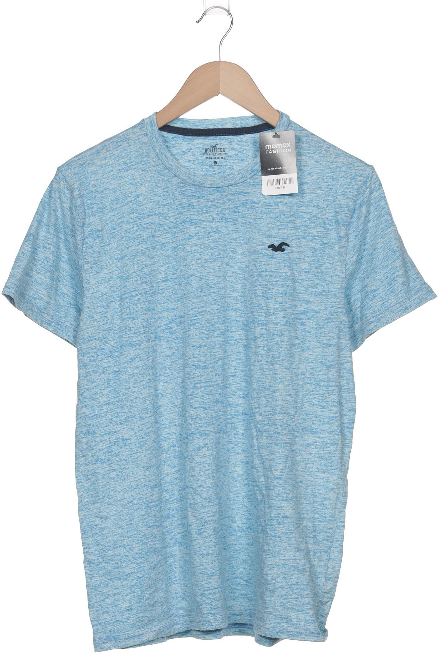 

Hollister Herren T-Shirt, blau, Gr. 52