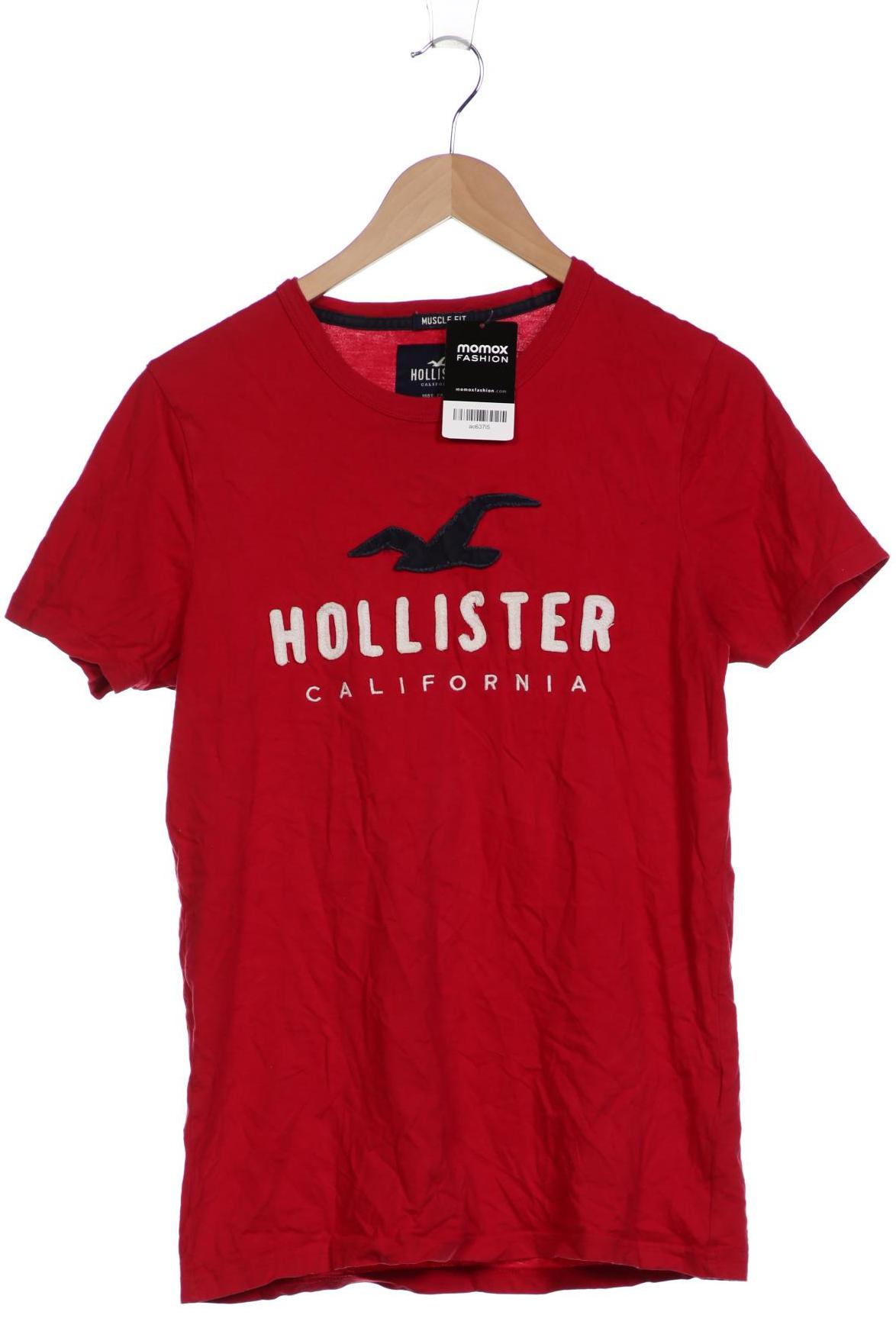 

Hollister Herren T-Shirt, rot, Gr. 48