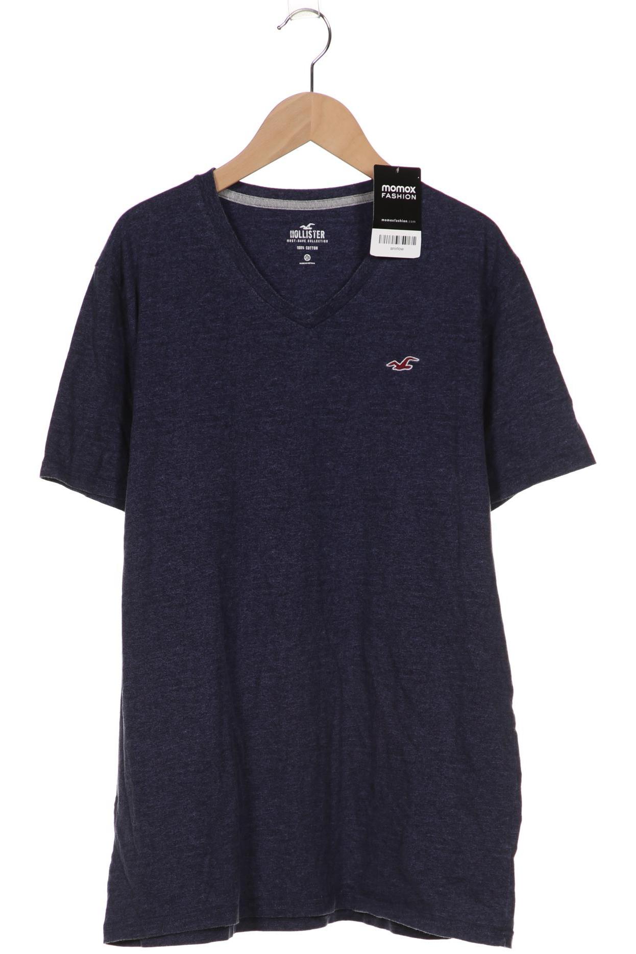 

Hollister Herren T-Shirt, marineblau