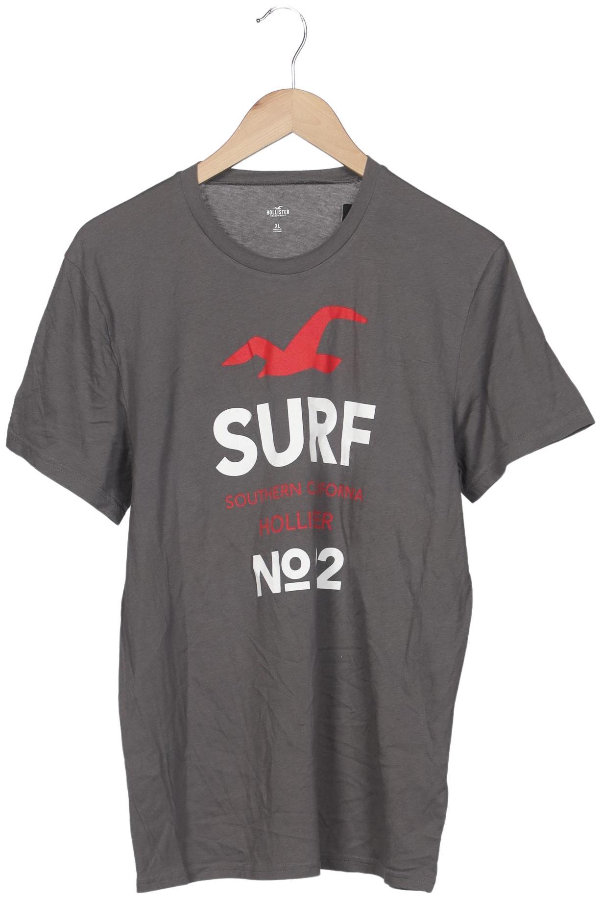 

Hollister Herren T-Shirt, grau, Gr. 54