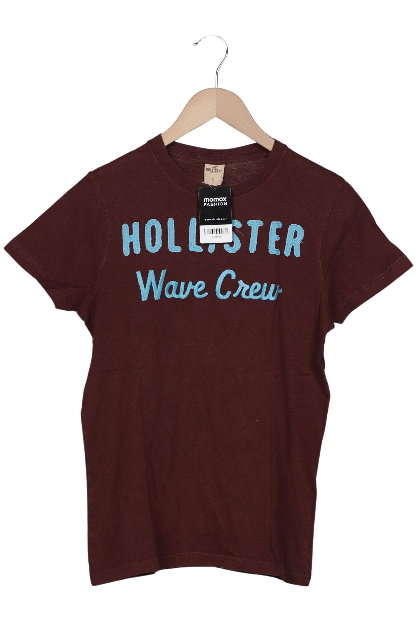 

Hollister Herren T-Shirt, bordeaux, Gr. 46