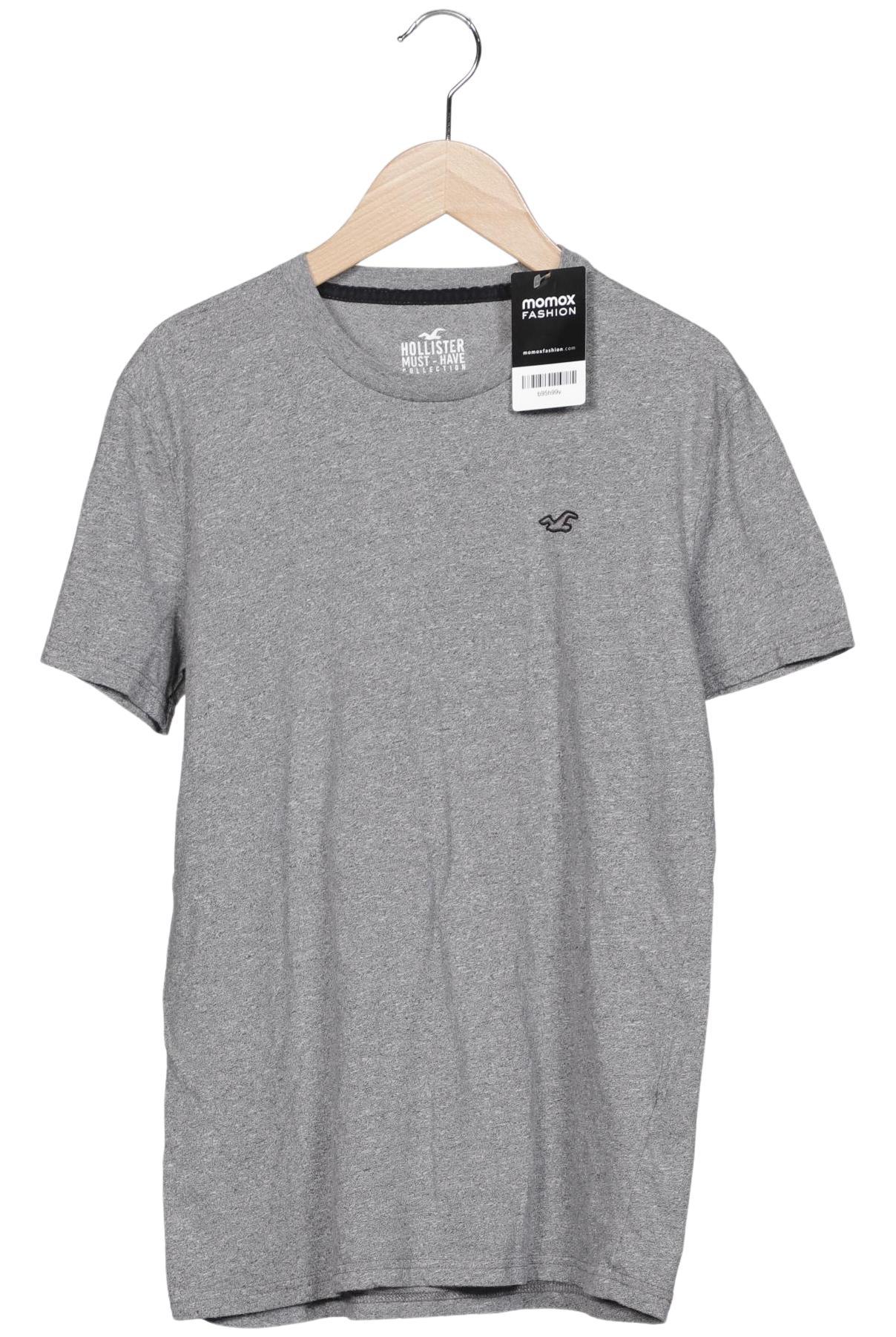 

Hollister Herren T-Shirt, grau, Gr. 46