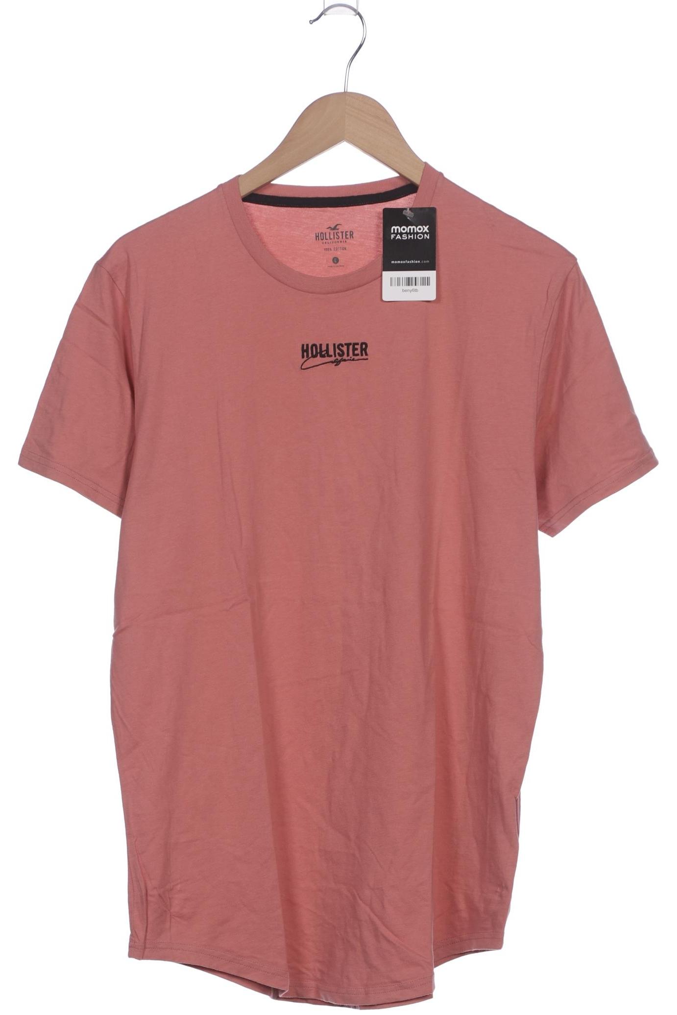 

Hollister Herren T-Shirt, pink, Gr. 52