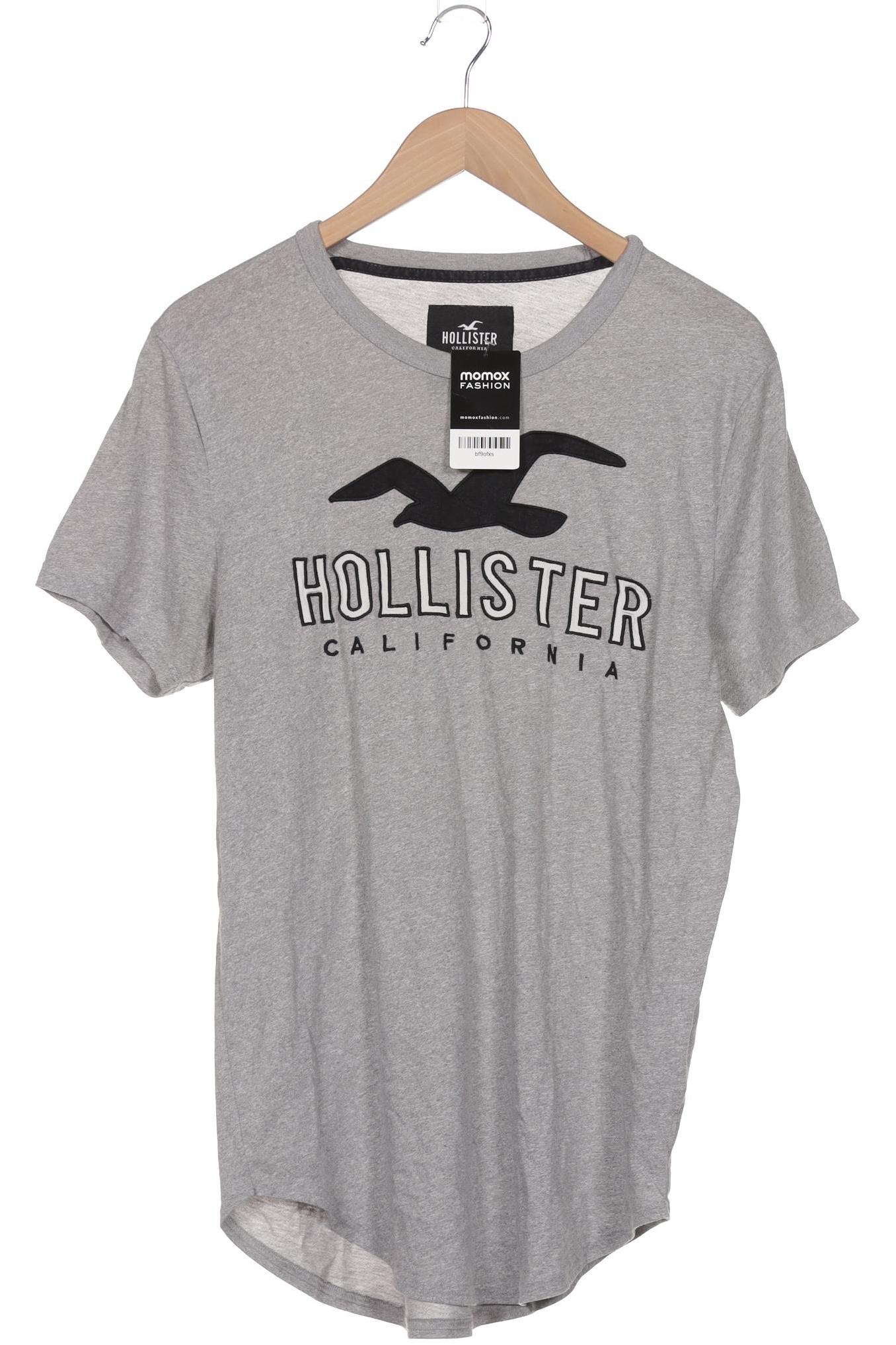

Hollister Herren T-Shirt, grau, Gr. 48