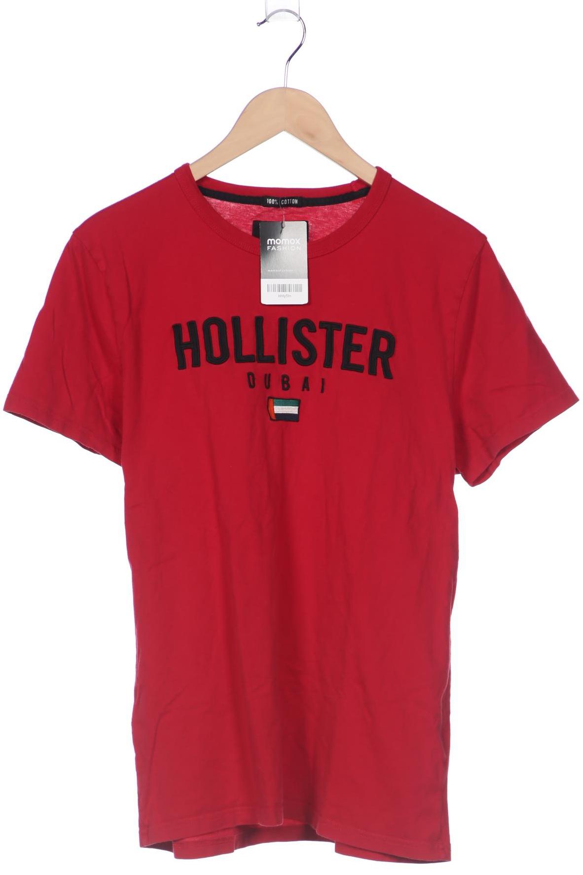 

Hollister Herren T-Shirt, bordeaux, Gr. 48