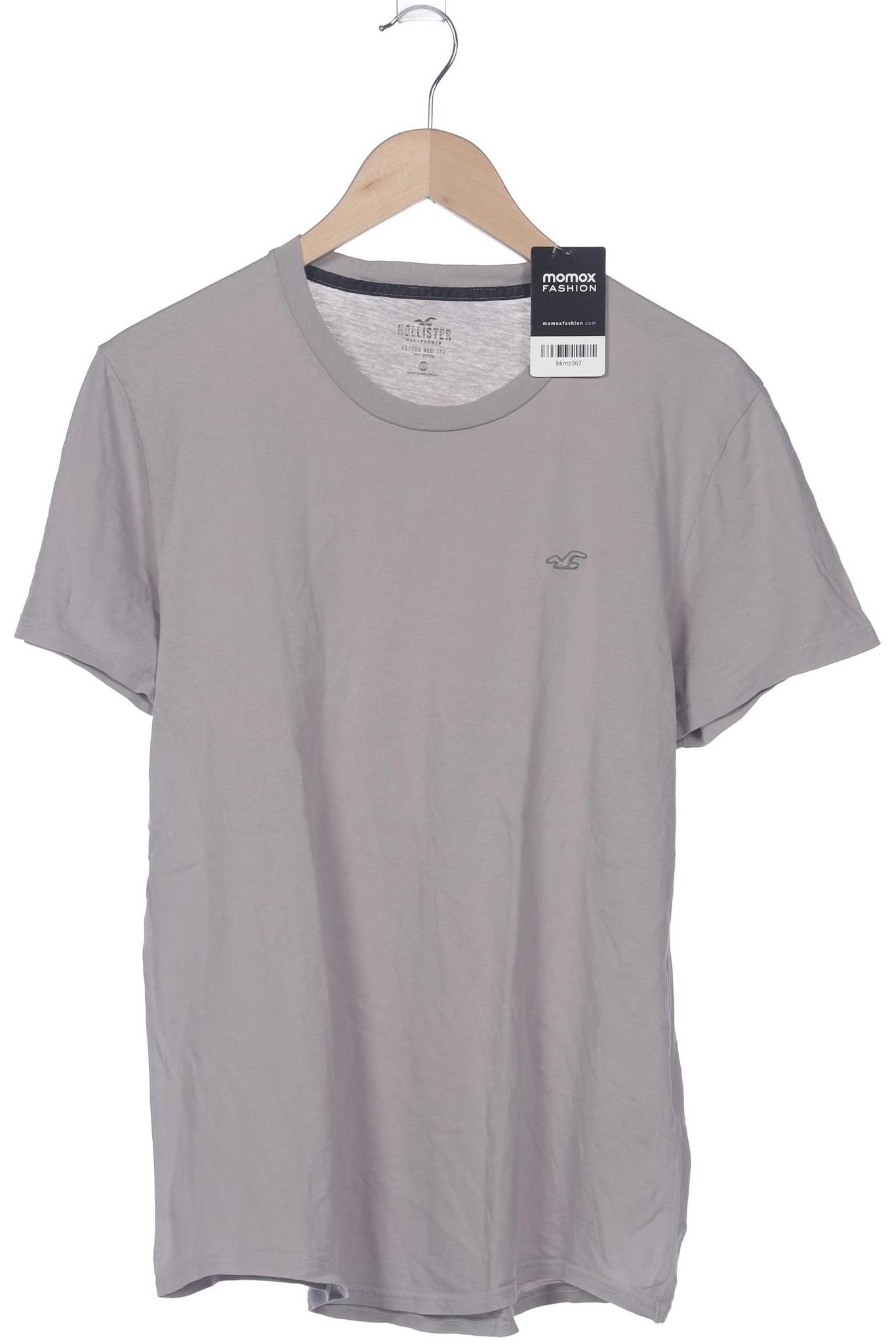 

Hollister Herren T-Shirt, grau, Gr. 48
