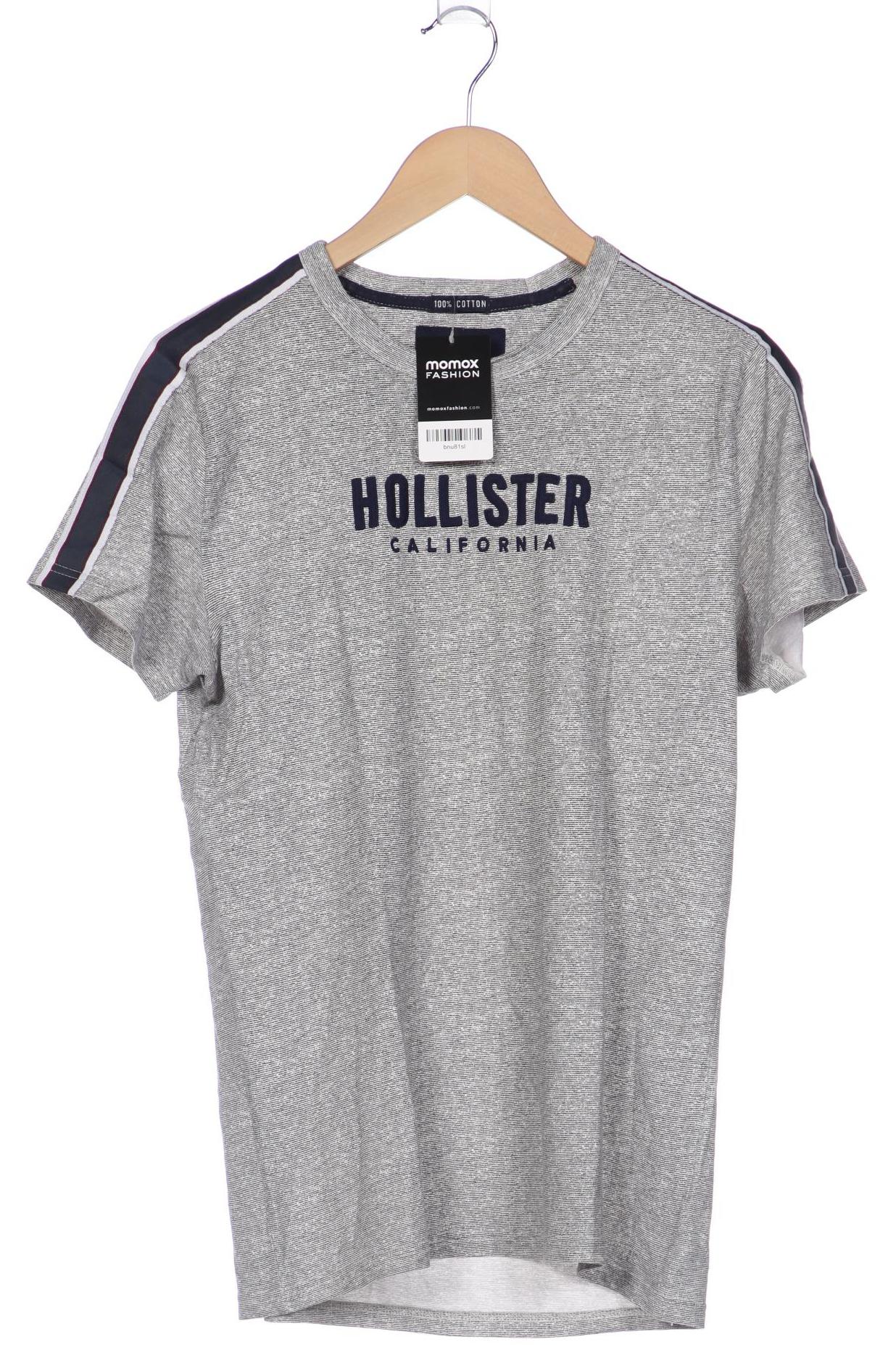 

Hollister Herren T-Shirt, grau, Gr. 46