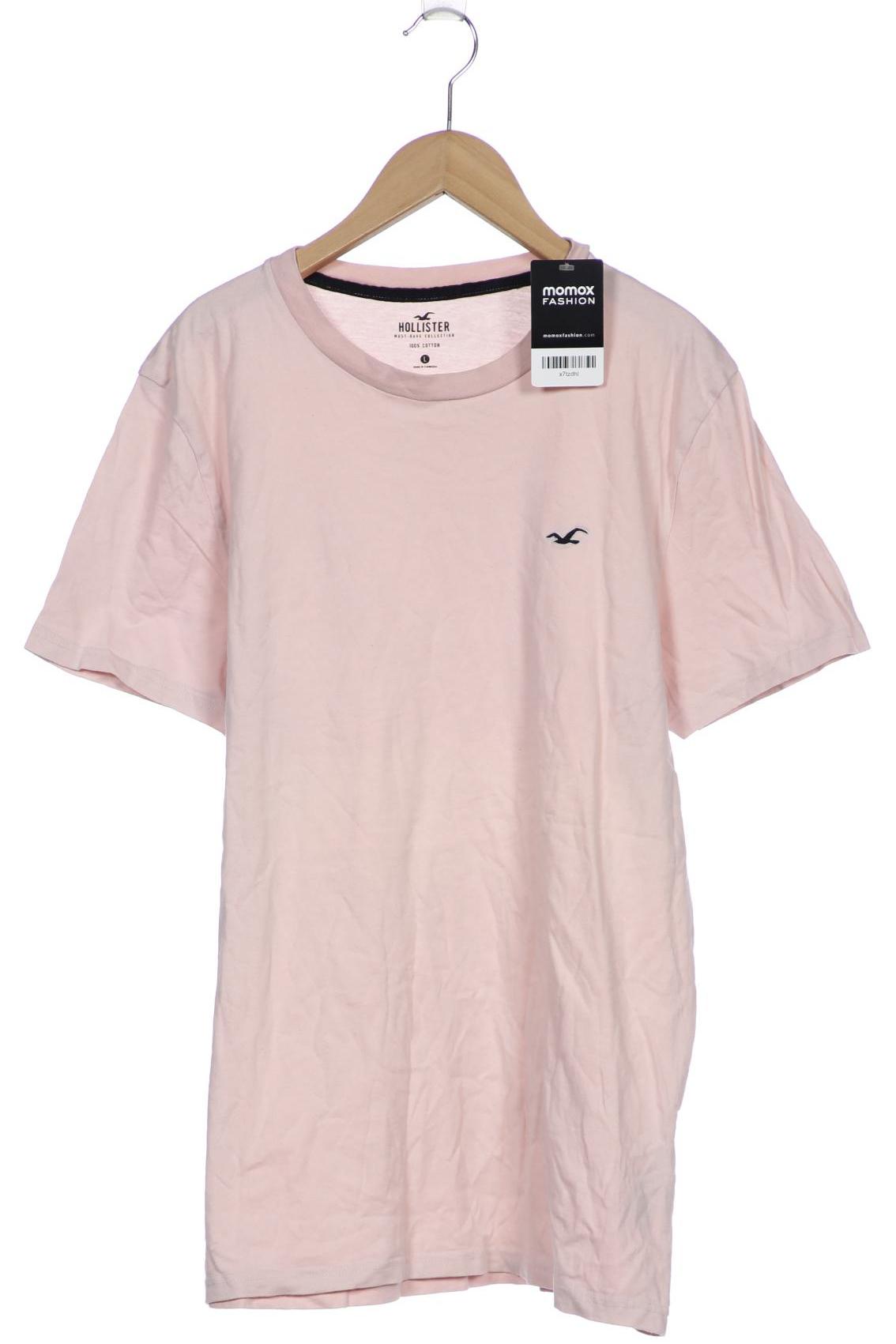 

Hollister Herren T-Shirt, pink, Gr. 52