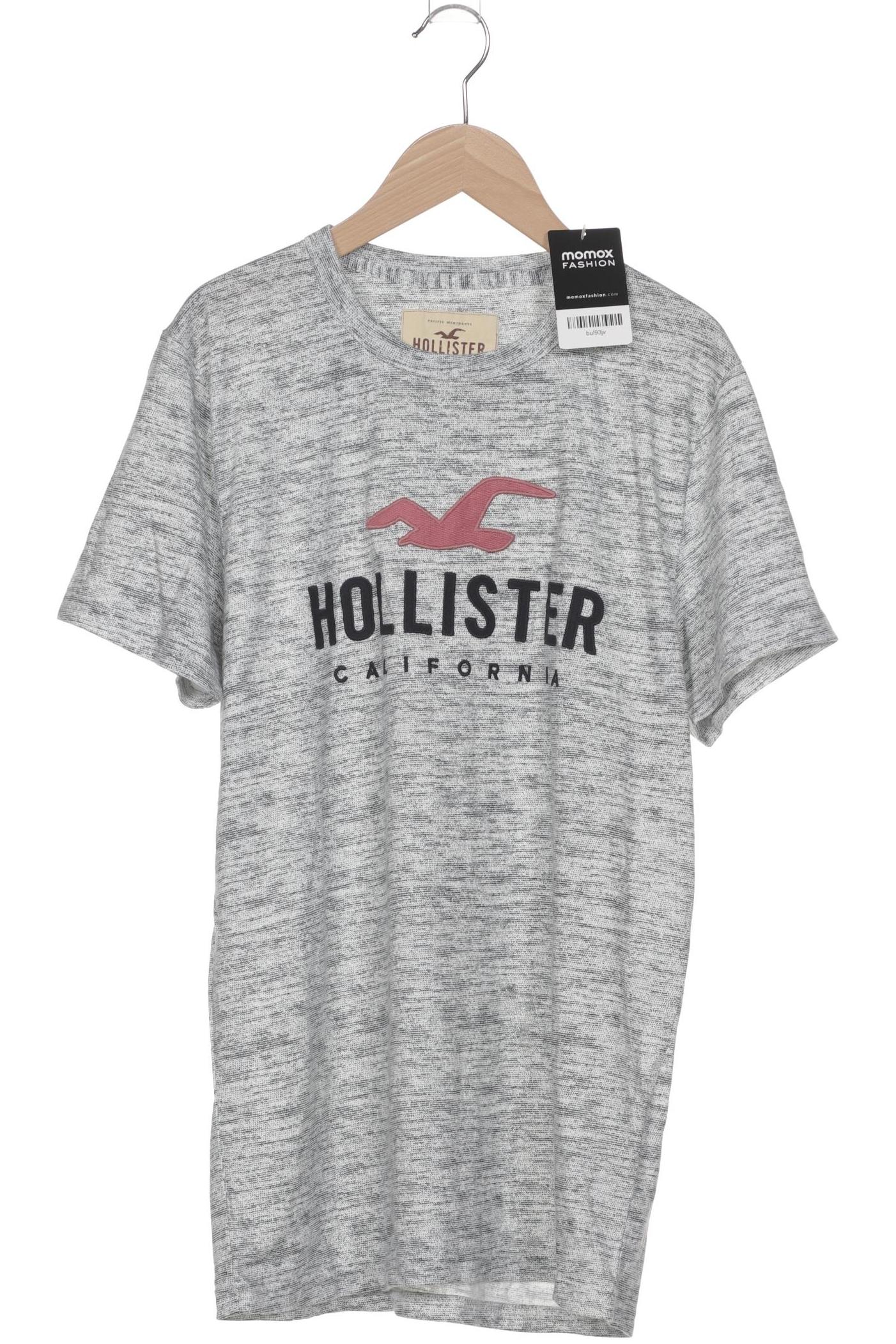 

Hollister Herren T-Shirt, grau, Gr. 48