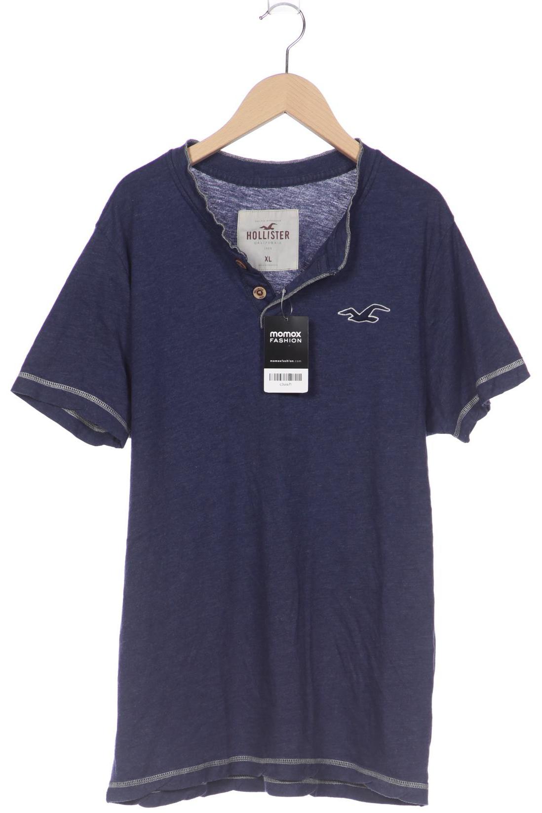 

Hollister Herren T-Shirt, marineblau