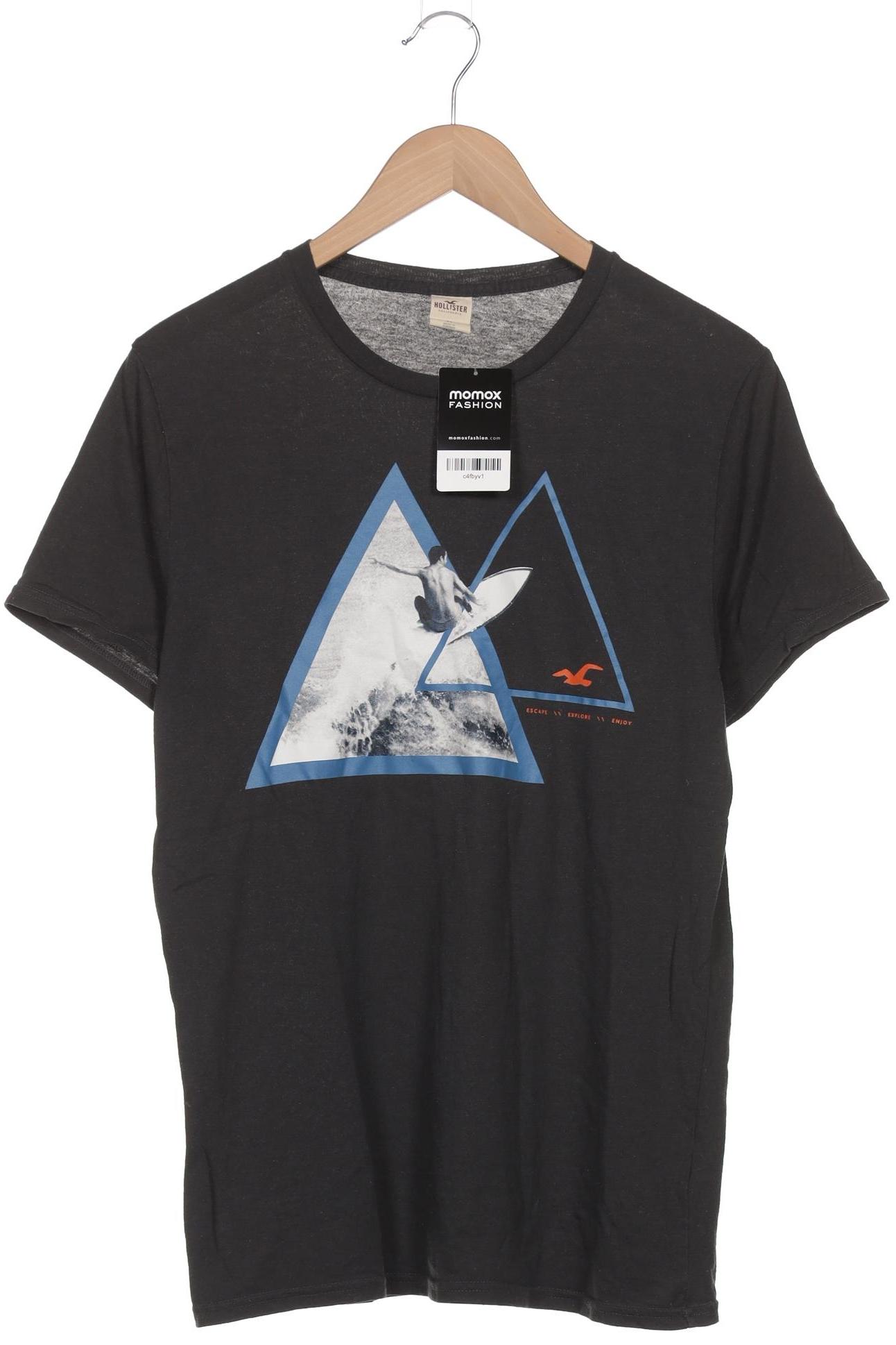 

Hollister Herren T-Shirt, grau, Gr. 48