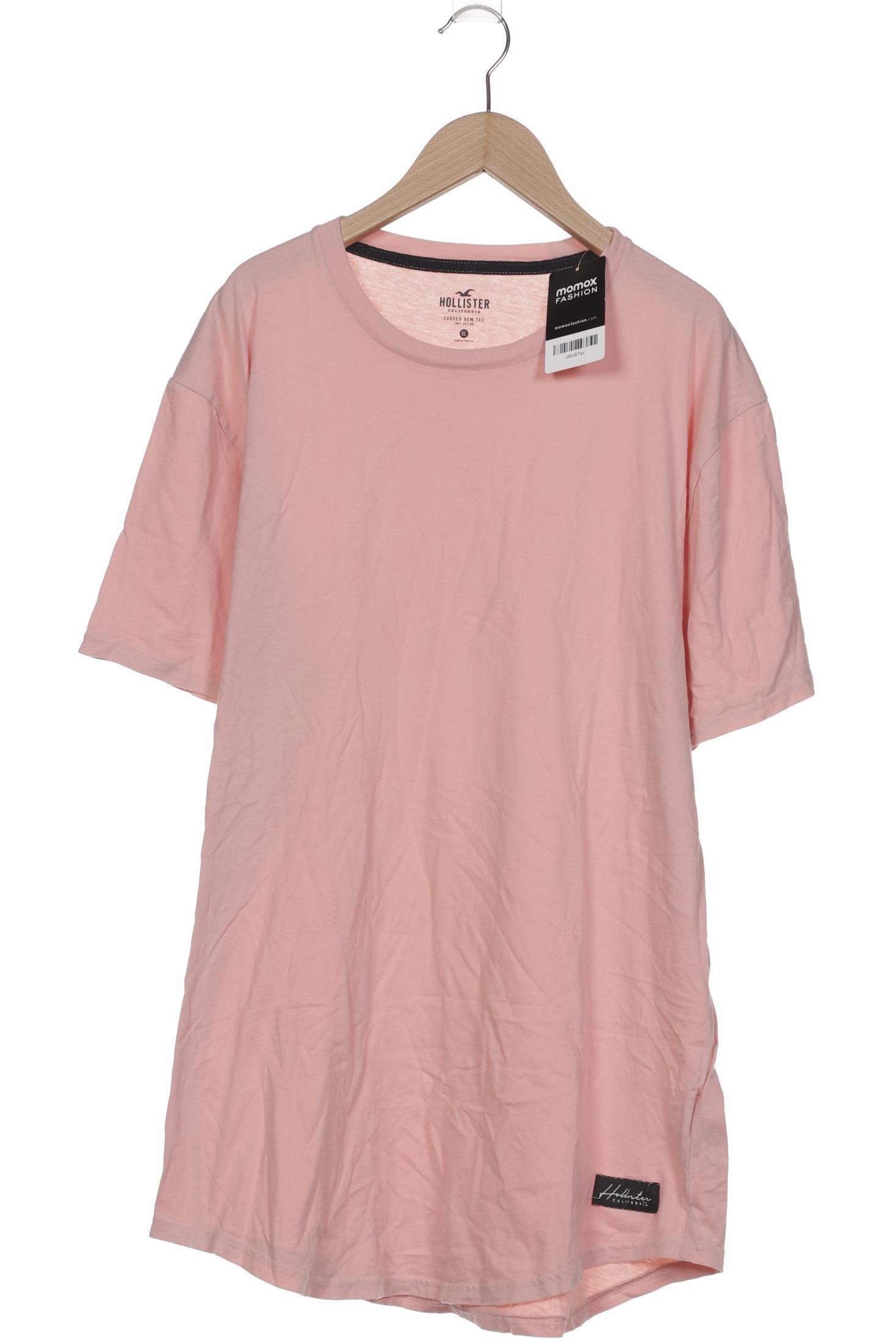 

Hollister Herren T-Shirt, pink, Gr. 54