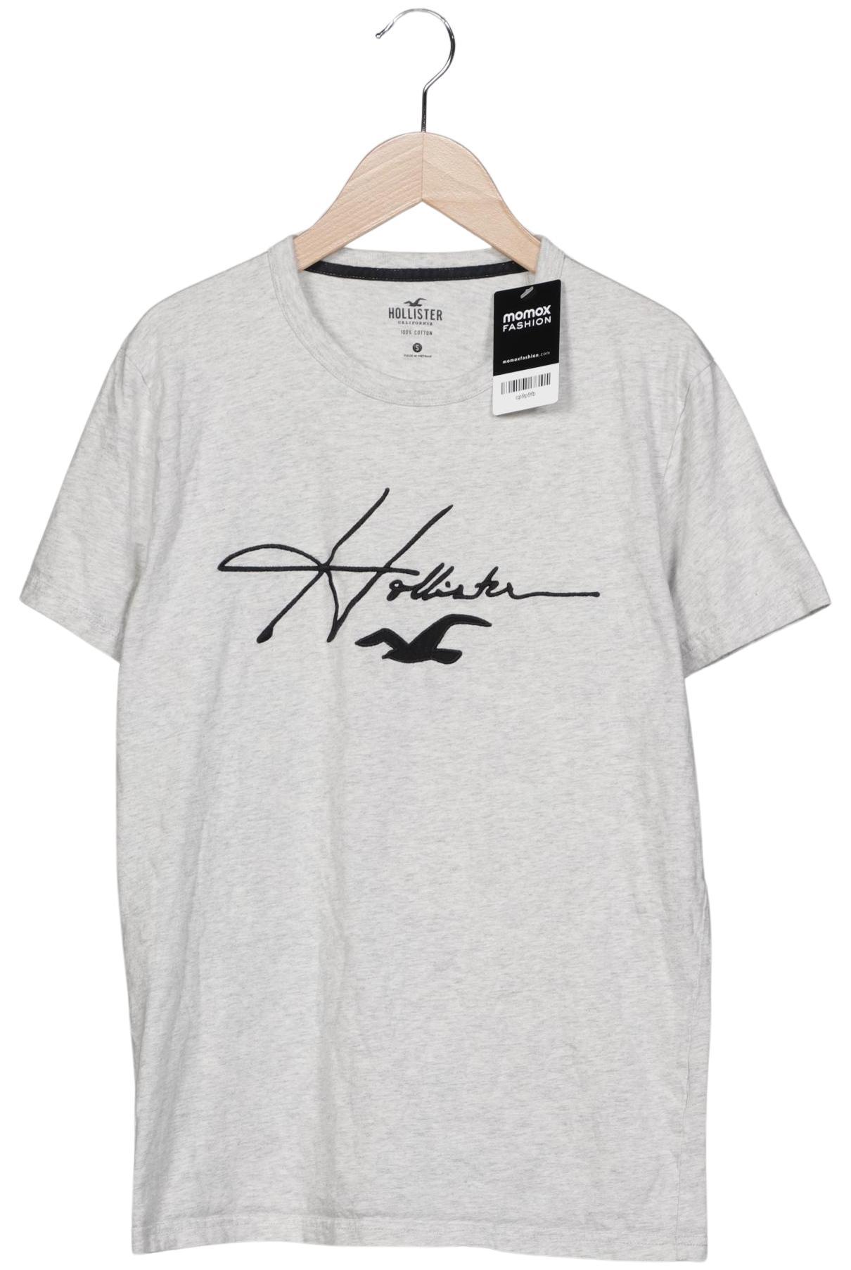 

Hollister Herren T-Shirt, grau, Gr. 46