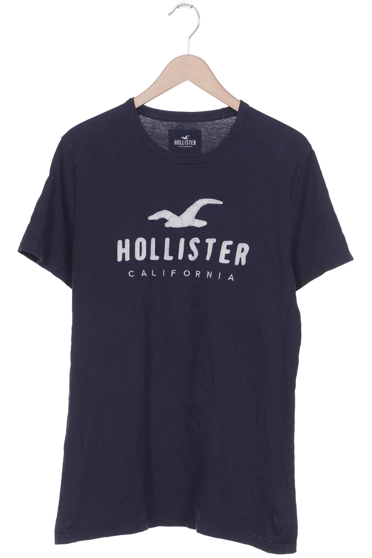 

Hollister Herren T-Shirt, marineblau