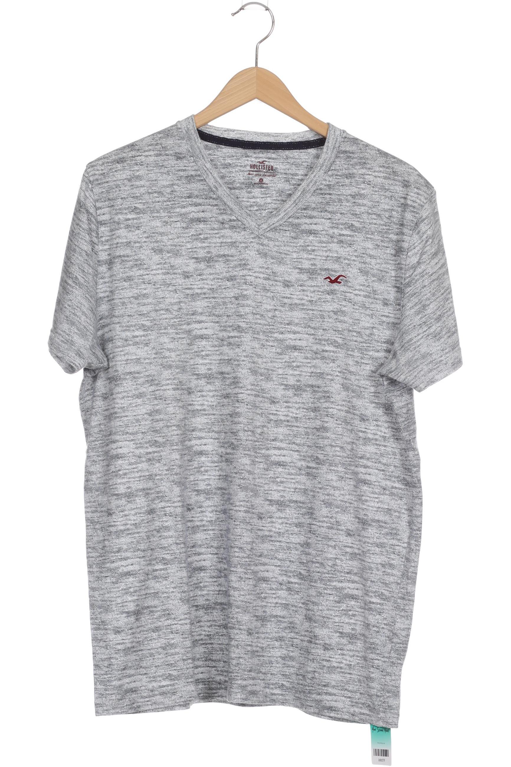

Hollister Herren T-Shirt, grau, Gr. 48