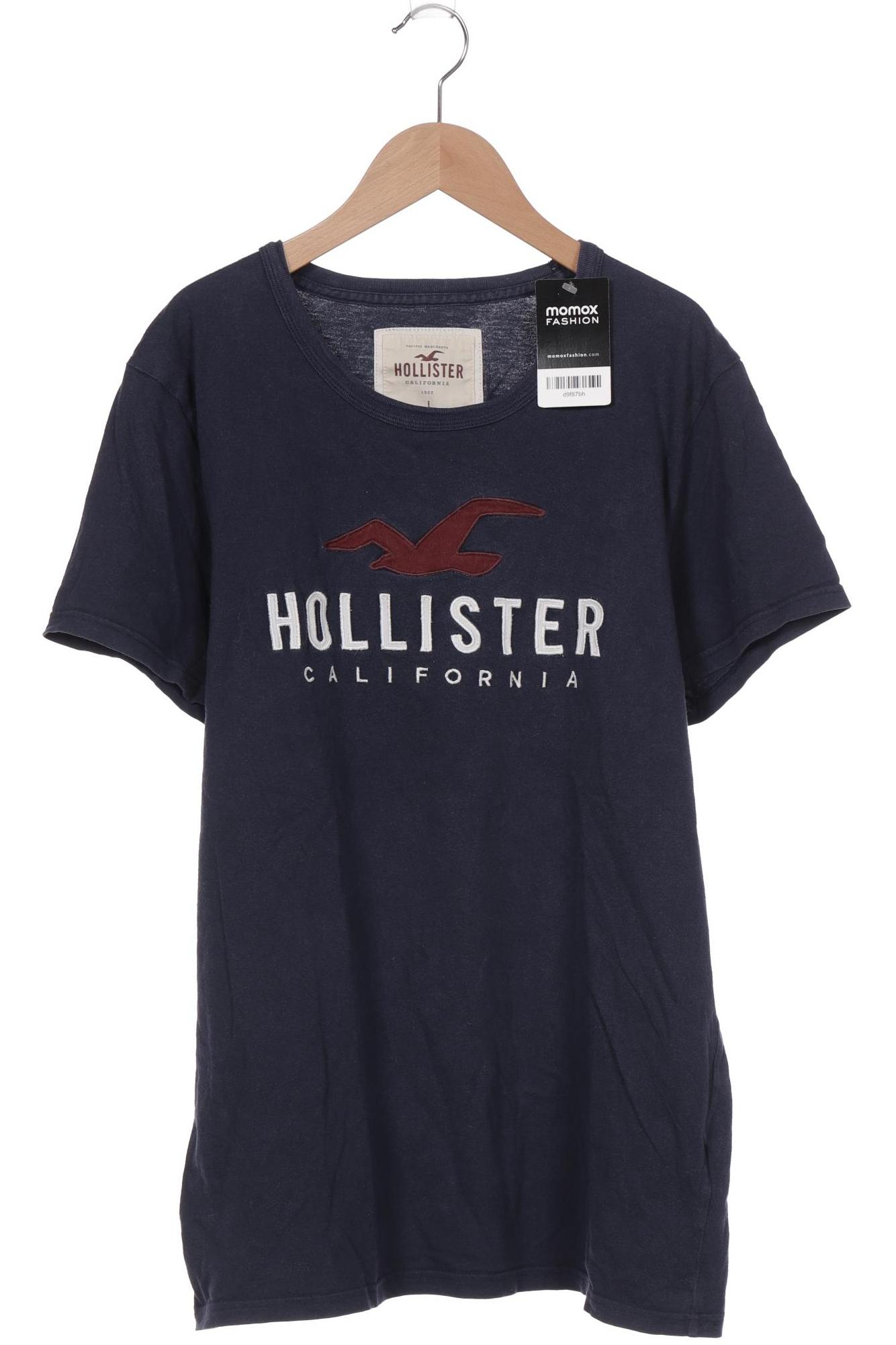 

Hollister Herren T-Shirt, marineblau