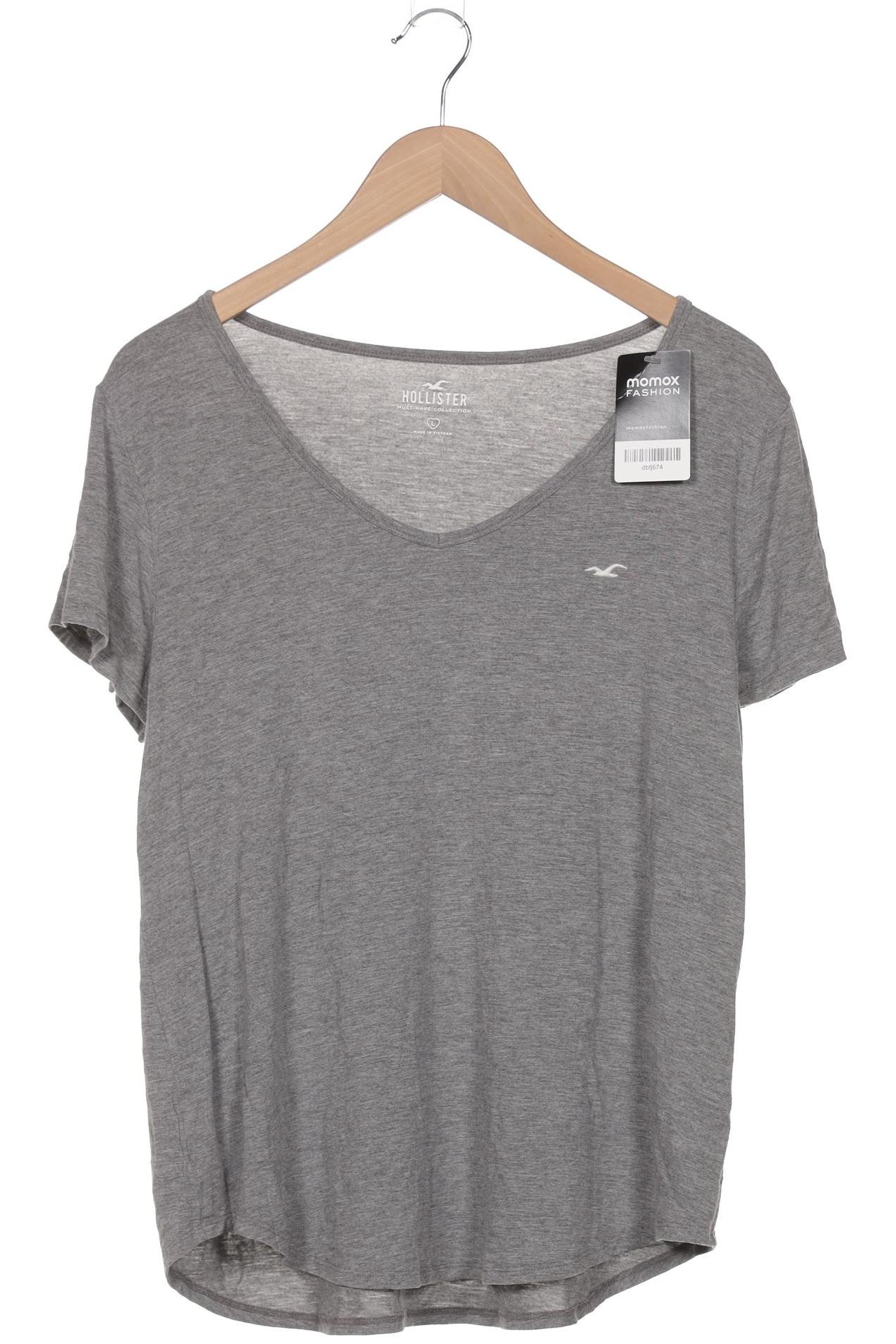 

Hollister Herren T-Shirt, grau, Gr. 52