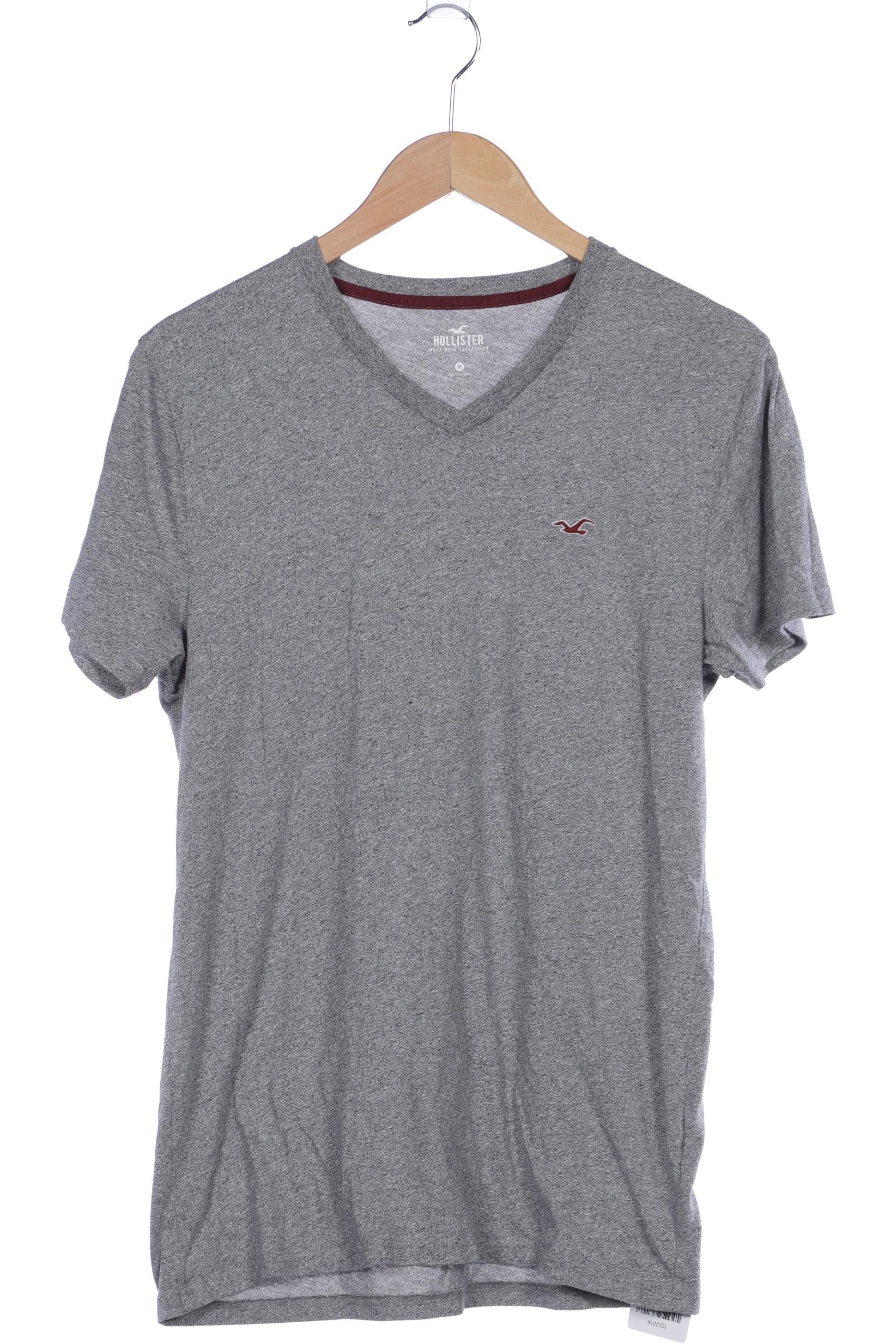 

Hollister Herren T-Shirt, grau, Gr. 48