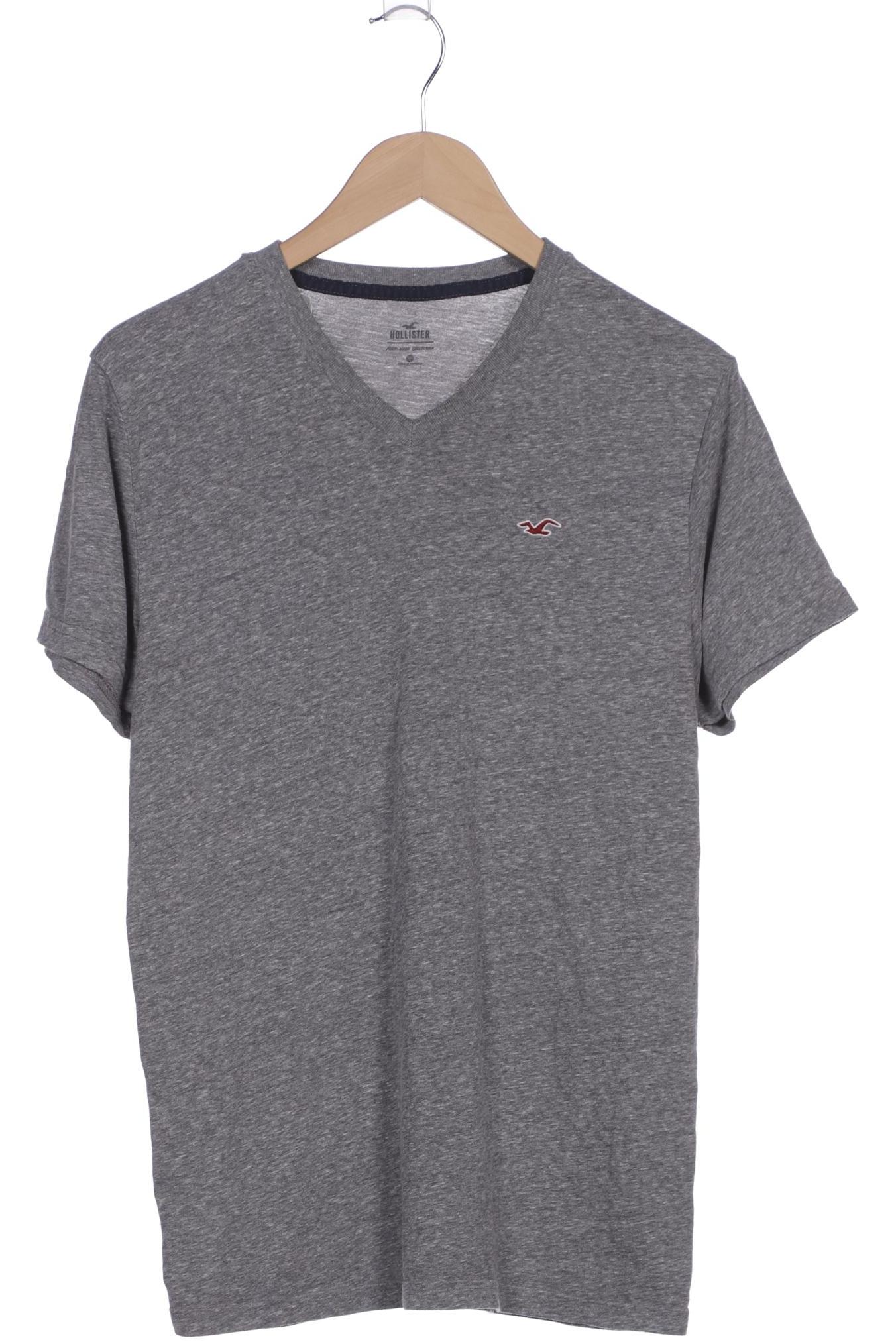 

Hollister Herren T-Shirt, grau, Gr. 52