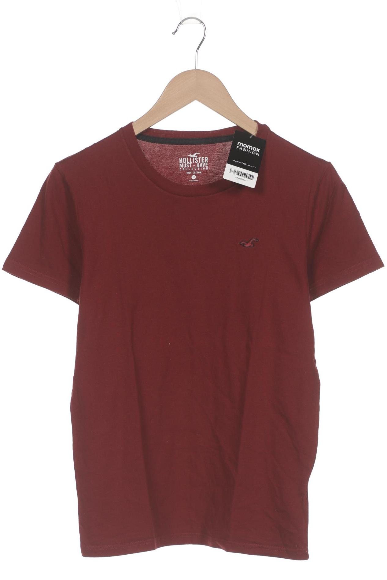 

Hollister Herren T-Shirt, bordeaux, Gr. 44