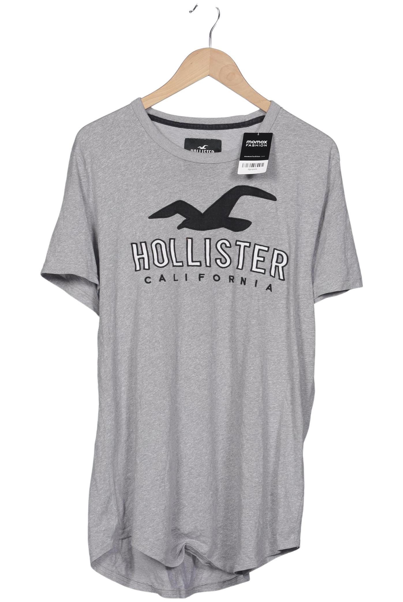 

Hollister Herren T-Shirt, grau, Gr. 54