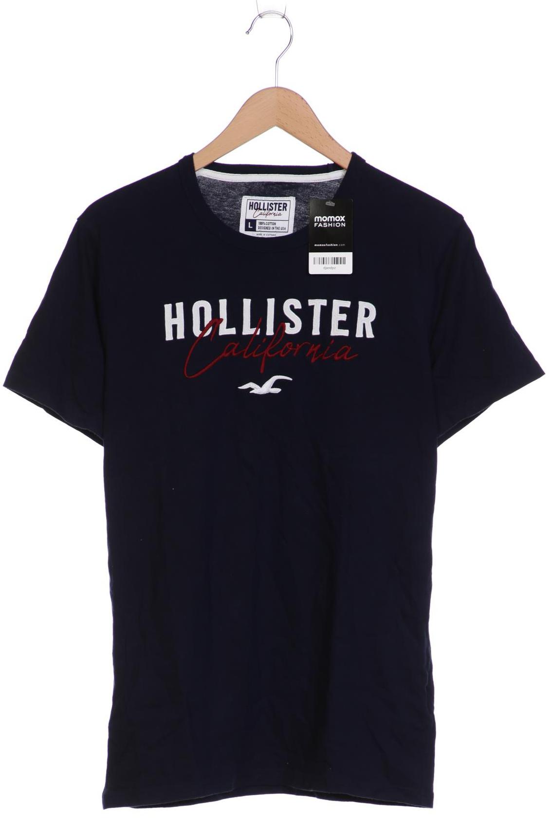 

Hollister Herren T-Shirt, marineblau