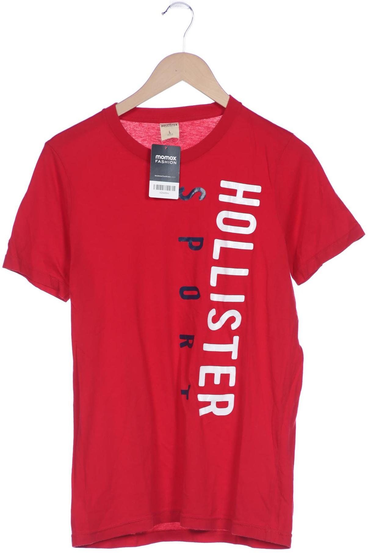 

Hollister Herren T-Shirt, rot, Gr. 52