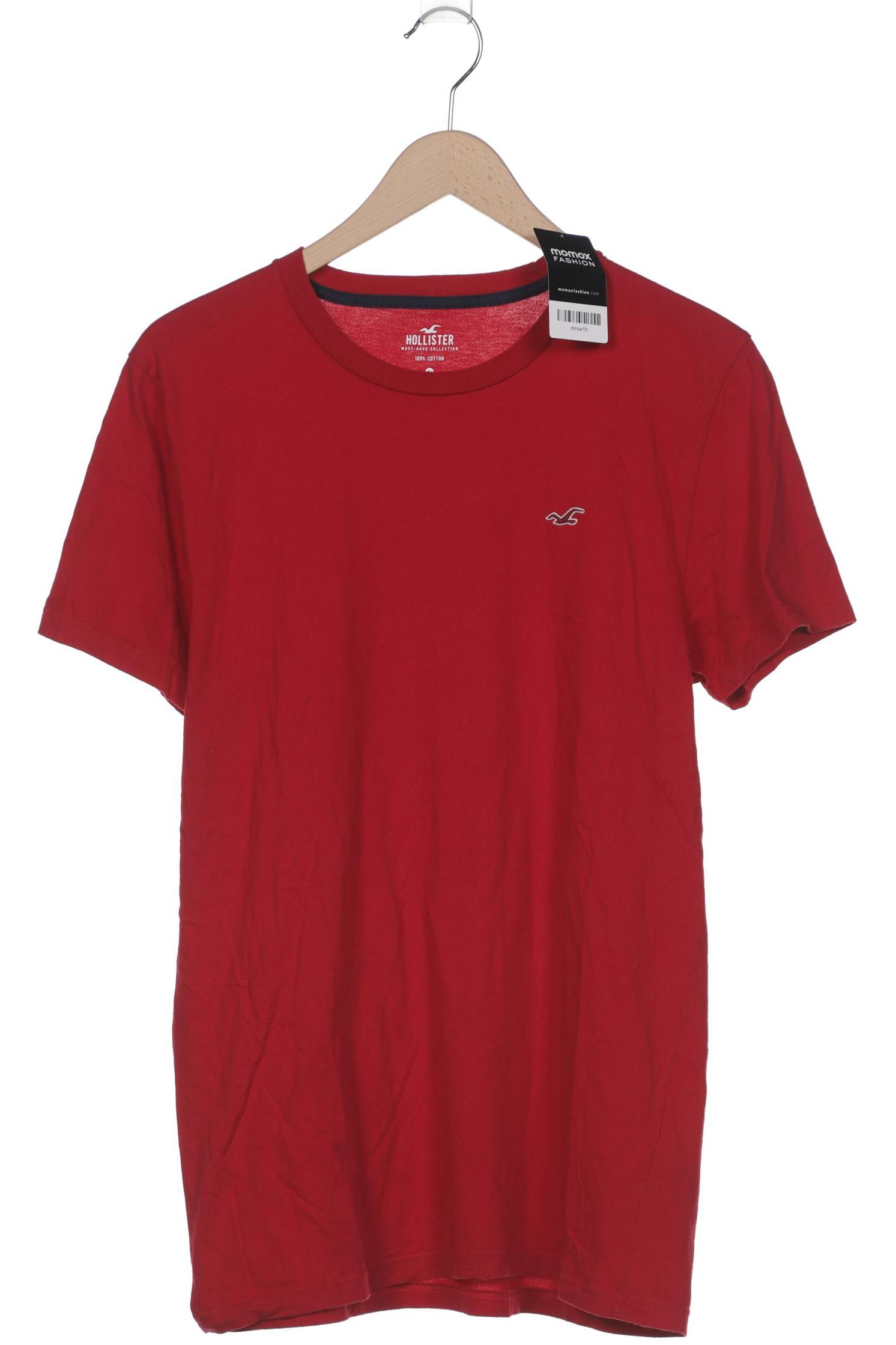 

Hollister Herren T-Shirt, rot, Gr. 52