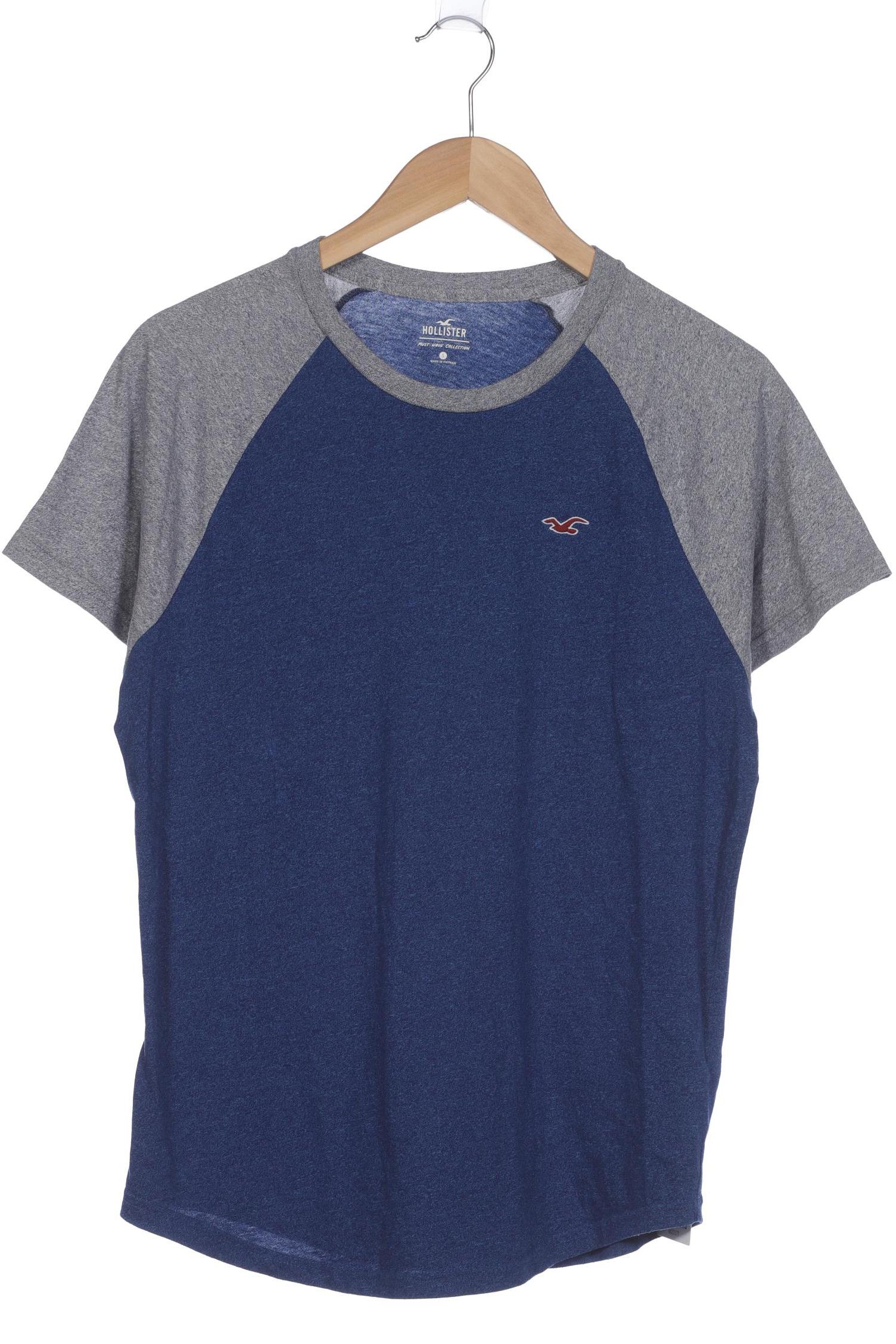 

Hollister Herren T-Shirt, blau, Gr. 46