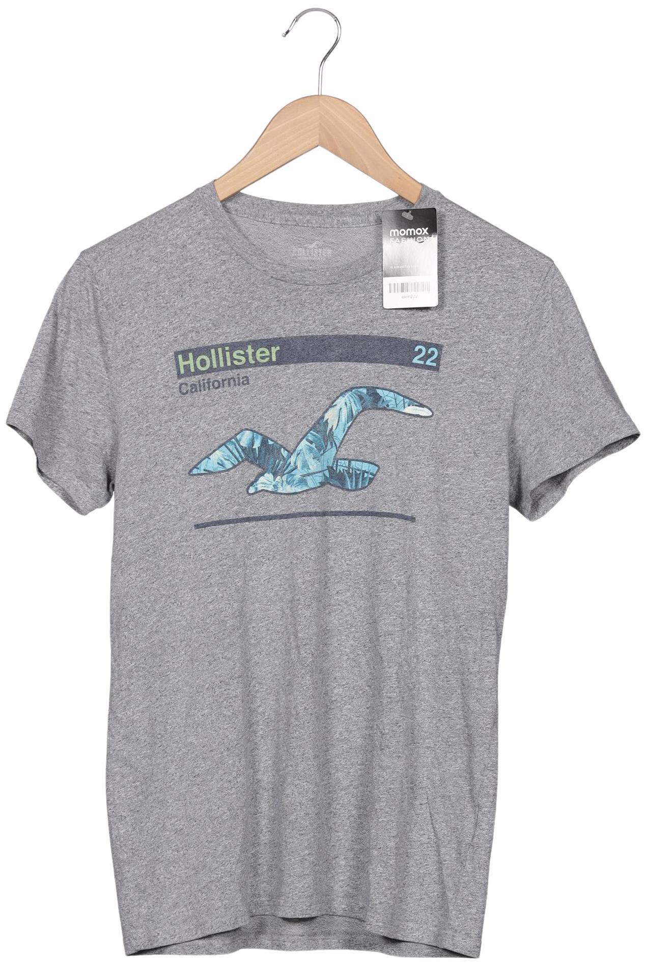 

Hollister Herren T-Shirt, grau, Gr. 46