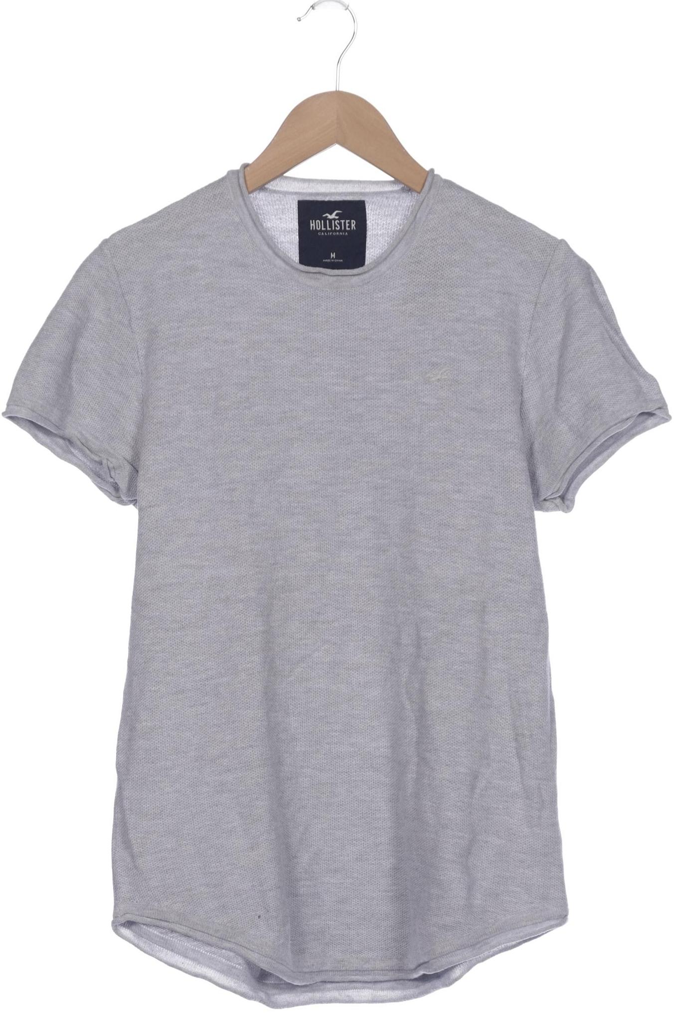 

Hollister Herren T-Shirt, grau, Gr. 48