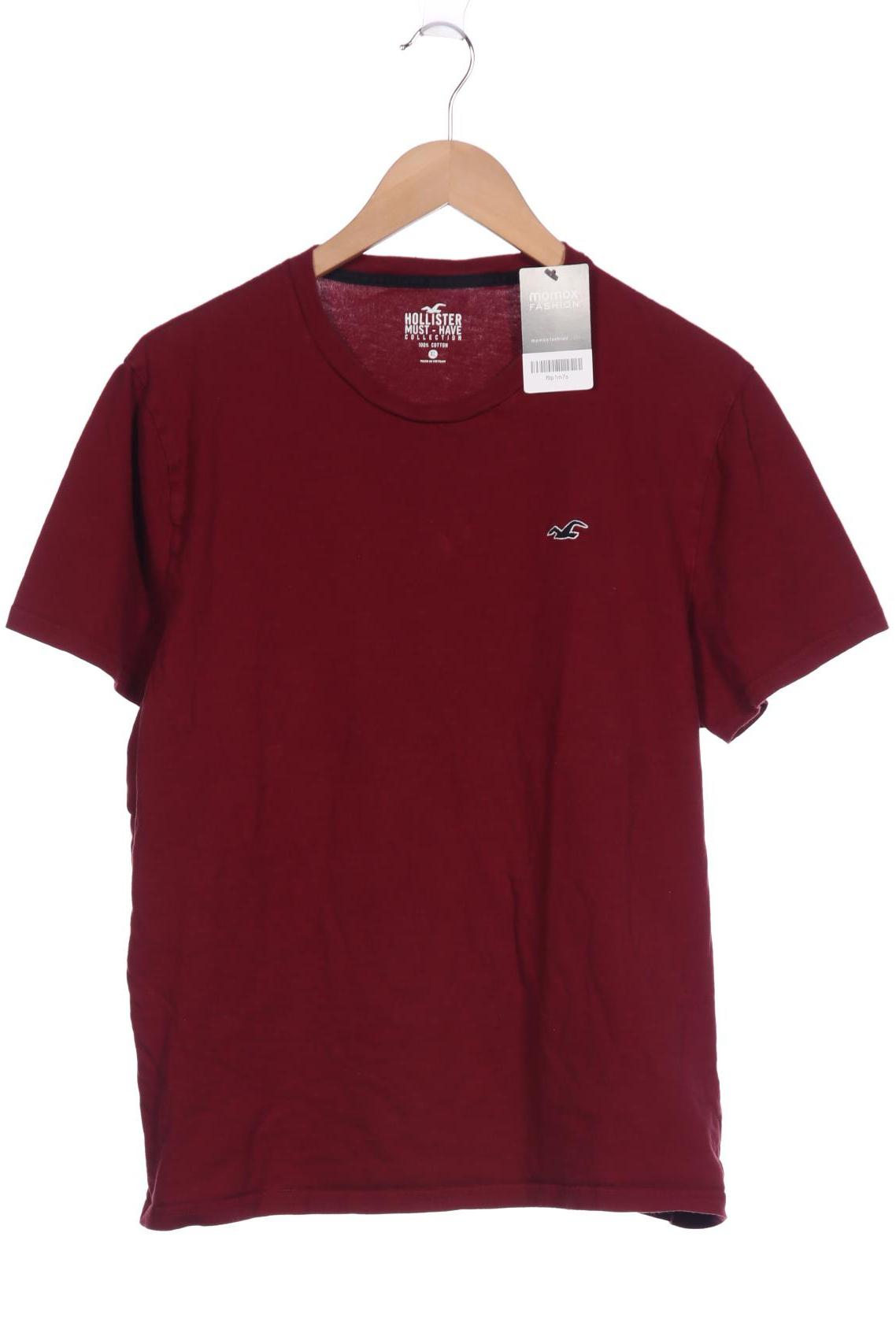 

Hollister Herren T-Shirt, bordeaux, Gr. 54