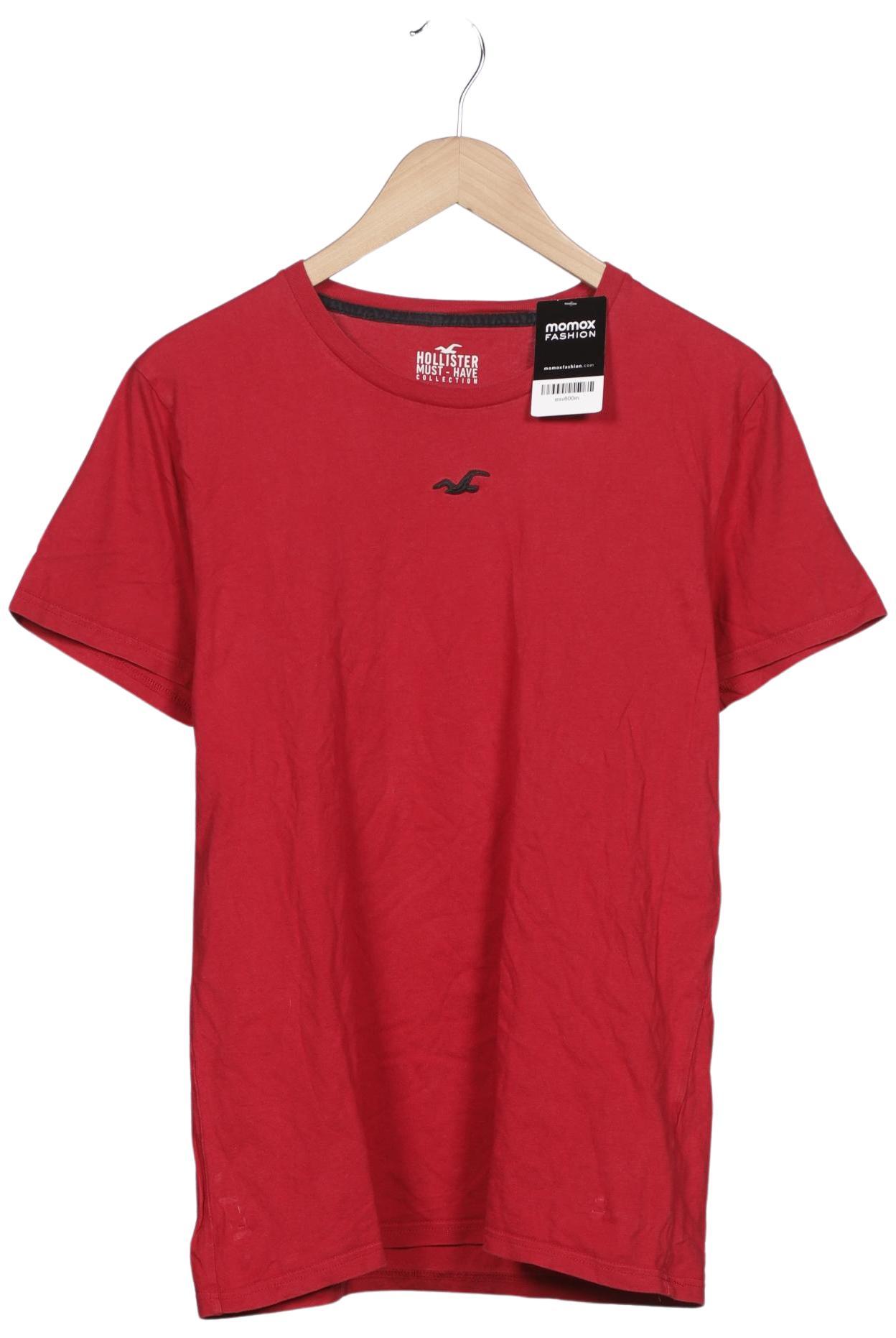 

Hollister Herren T-Shirt, rot, Gr. 48