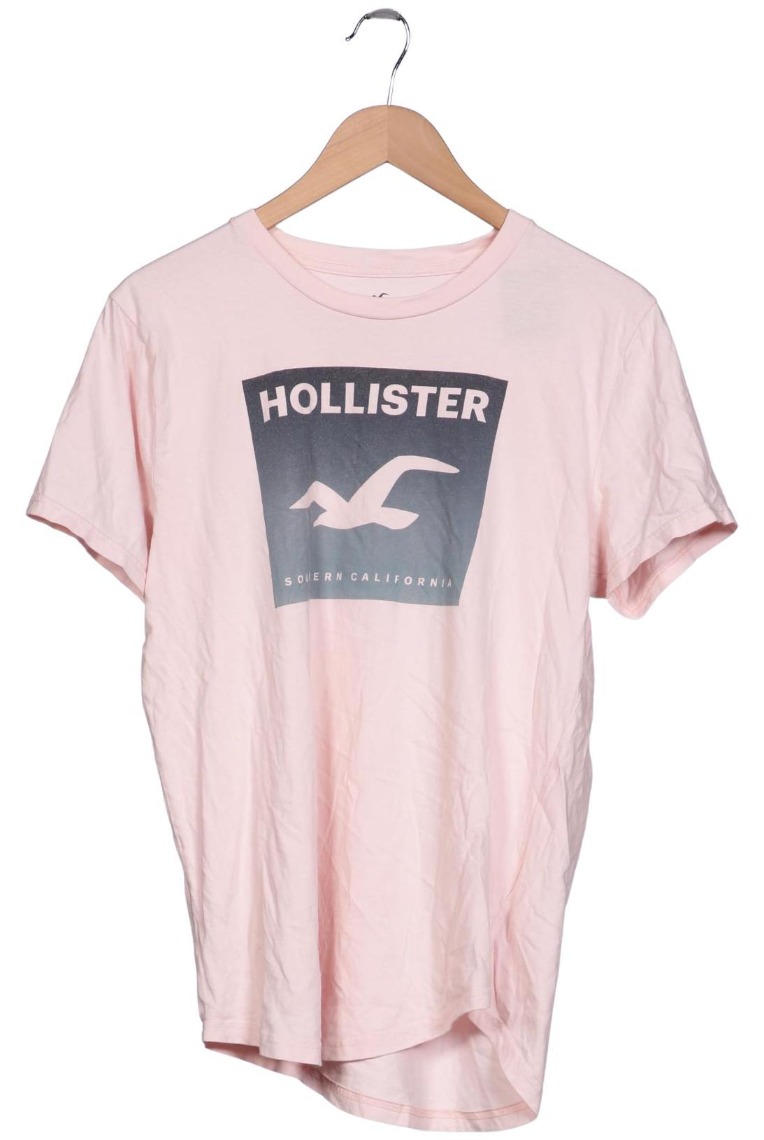 

Hollister Herren T-Shirt, pink, Gr. 48