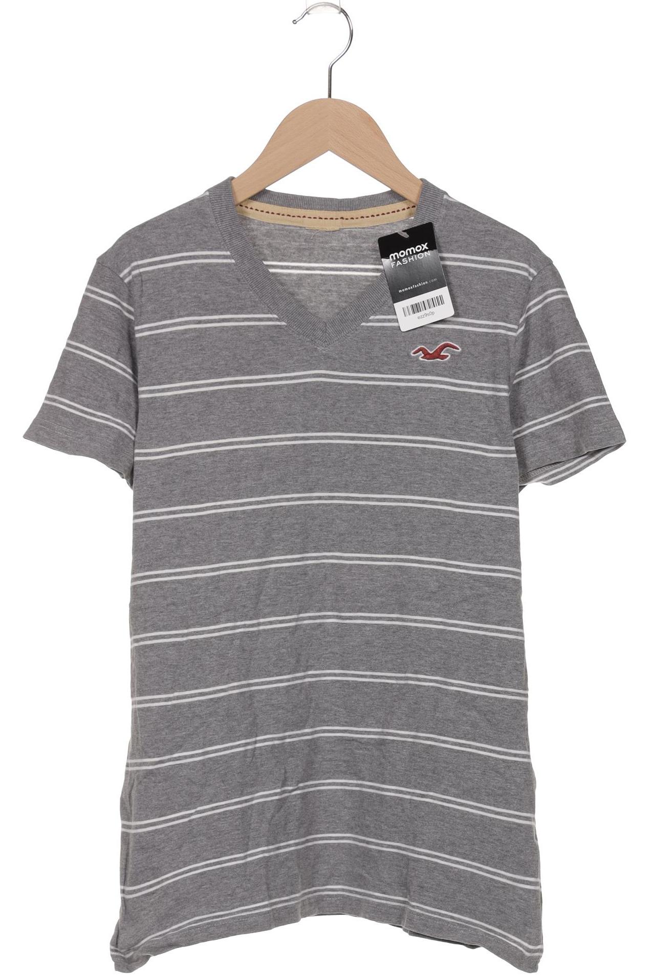 

Hollister Herren T-Shirt, grau, Gr. 46