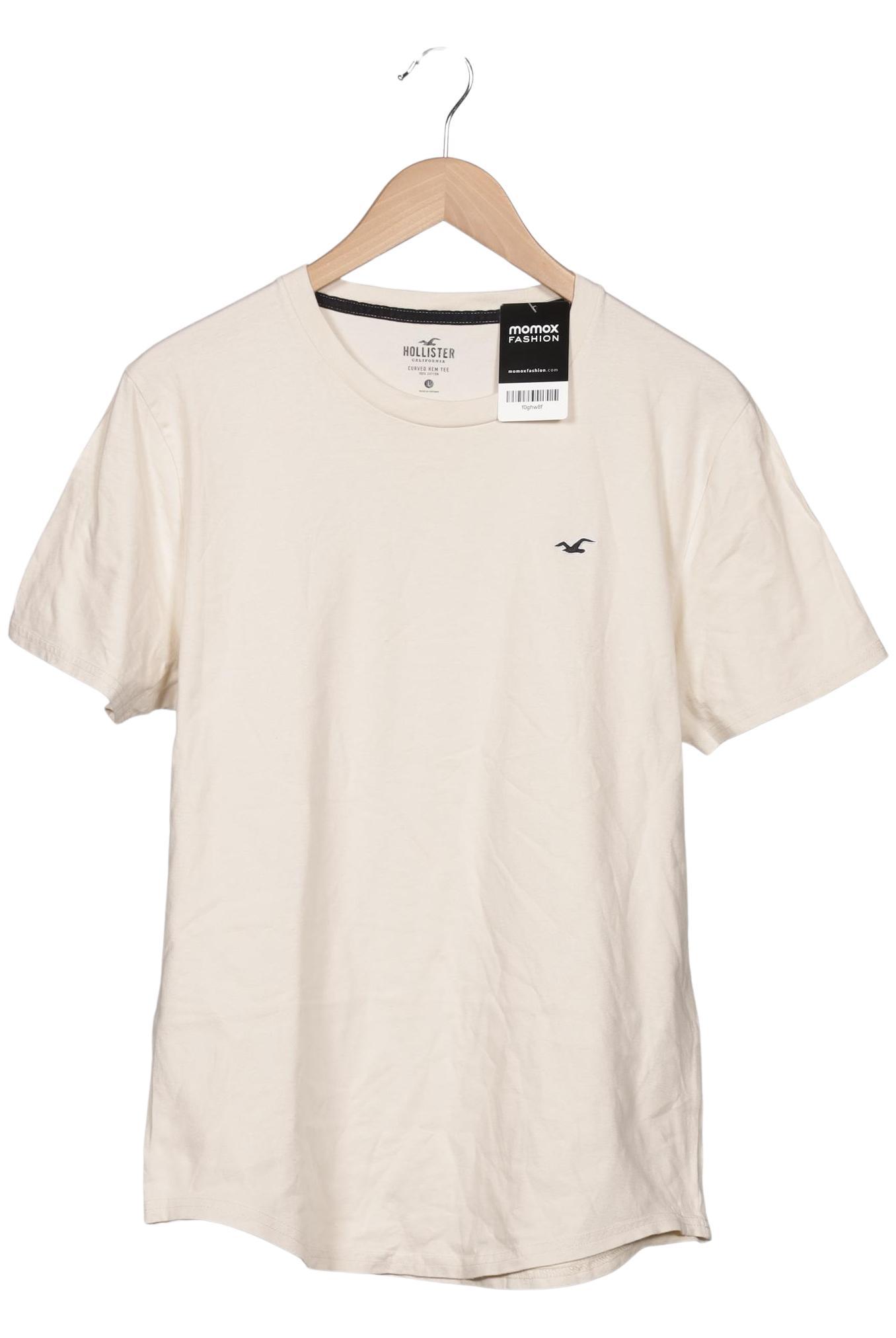 

Hollister Herren T-Shirt, cremeweiß, Gr. 52