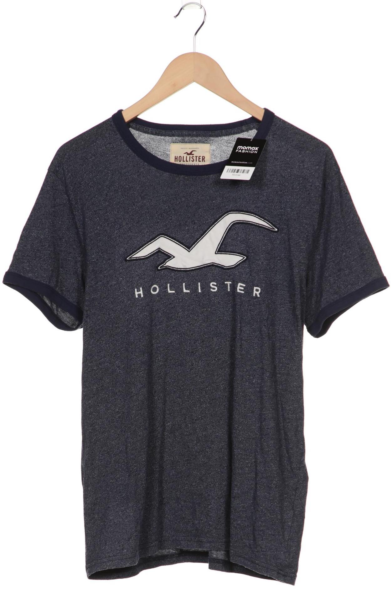 

Hollister Herren T-Shirt, marineblau
