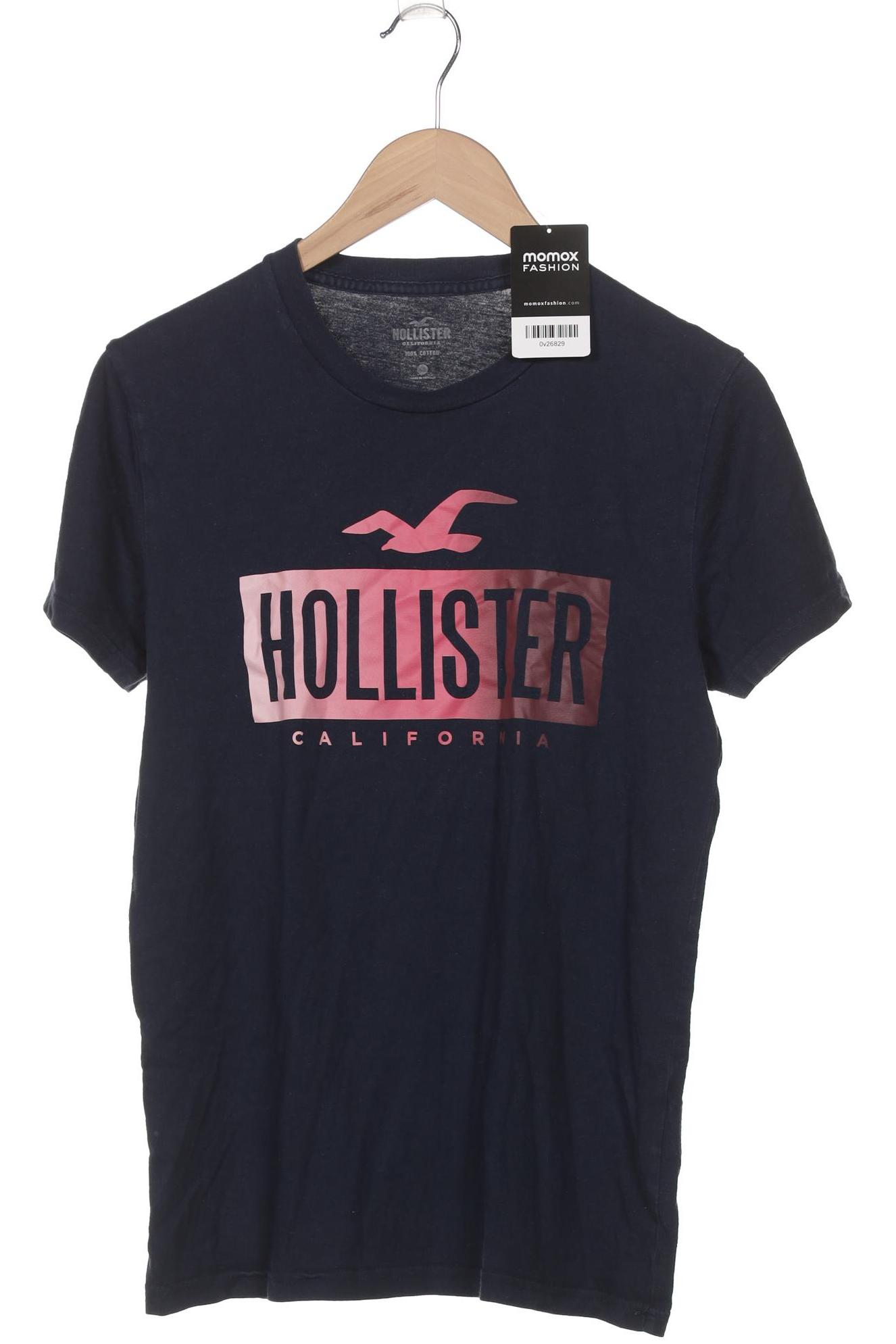 

Hollister Herren T-Shirt, marineblau, Gr. 46