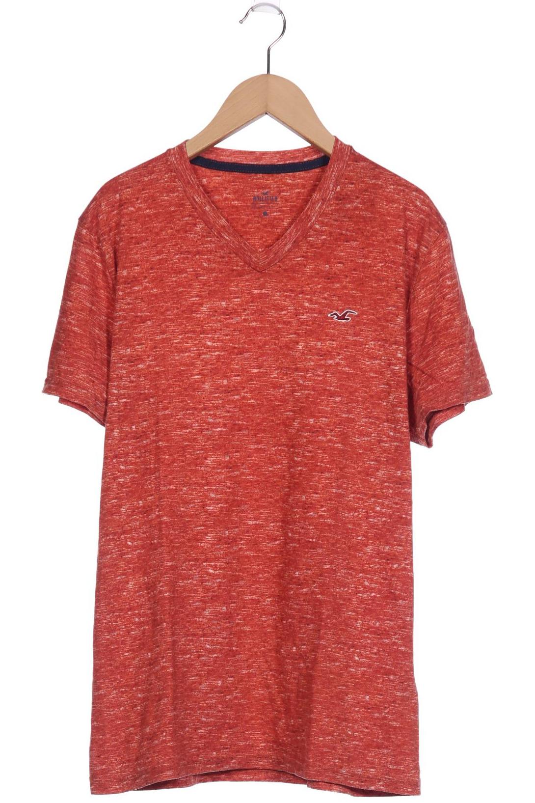 

Hollister Herren T-Shirt, orange, Gr. 48