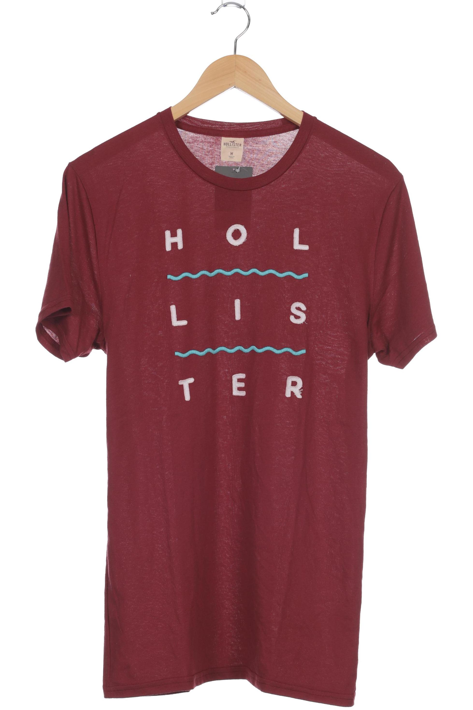 

Hollister Herren T-Shirt, rot, Gr. 48