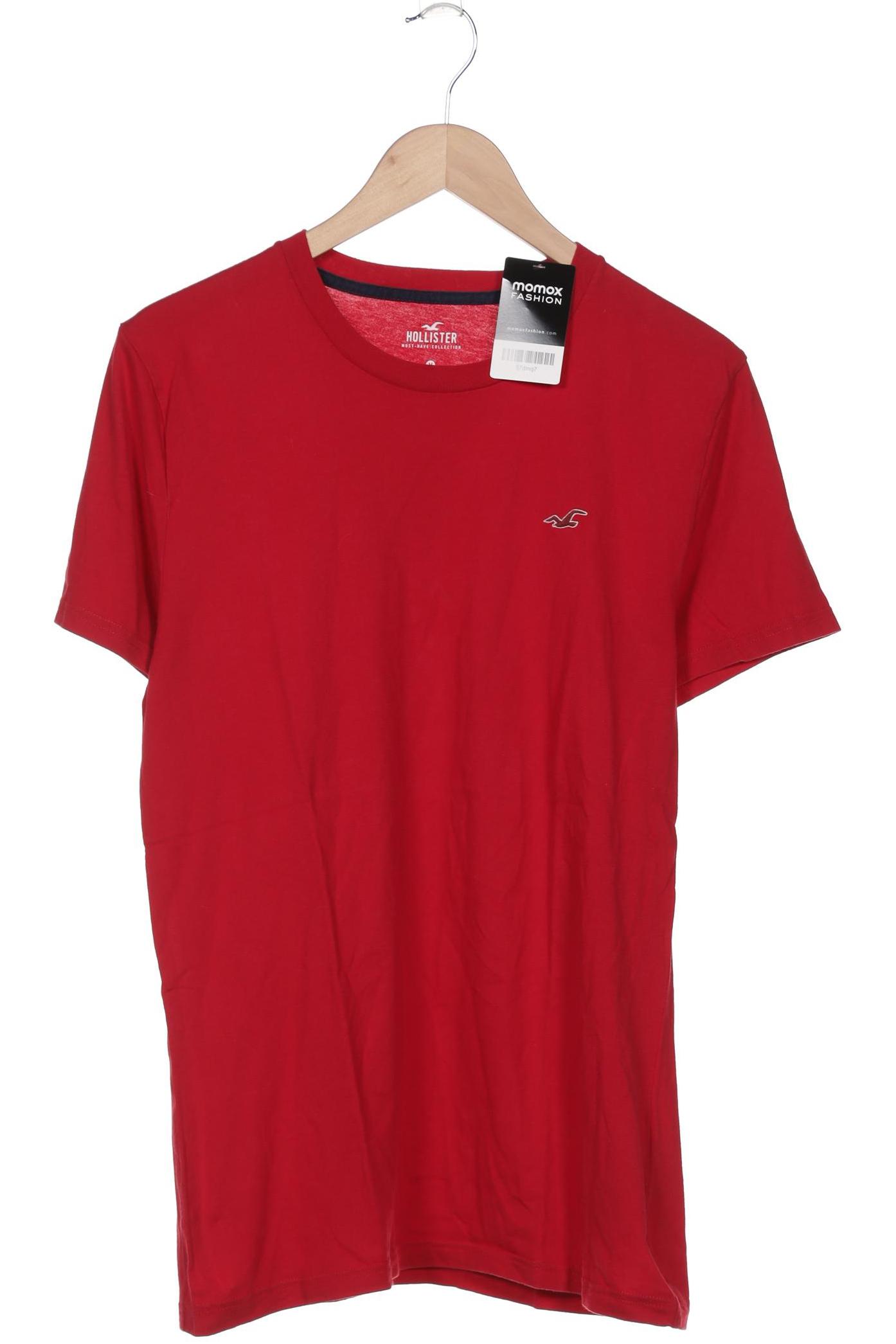

Hollister Herren T-Shirt, rot, Gr. 48