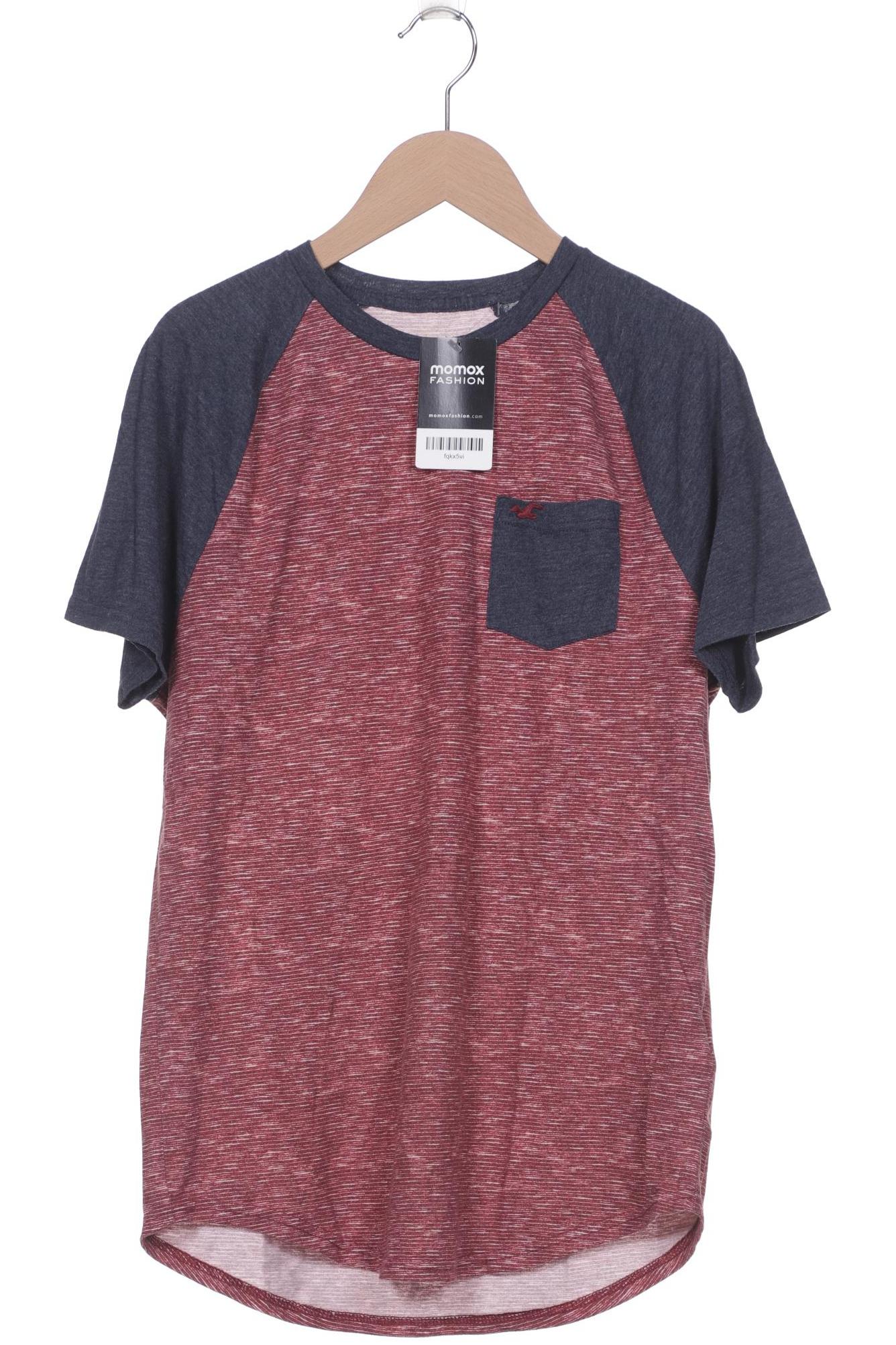 

Hollister Herren T-Shirt, bordeaux, Gr. 46