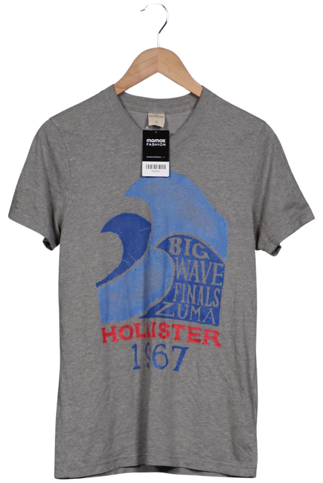 

Hollister Herren T-Shirt, grau, Gr. 52