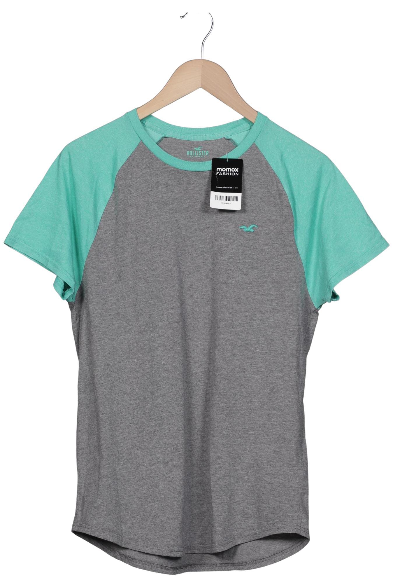 

Hollister Herren T-Shirt, grau, Gr. 48