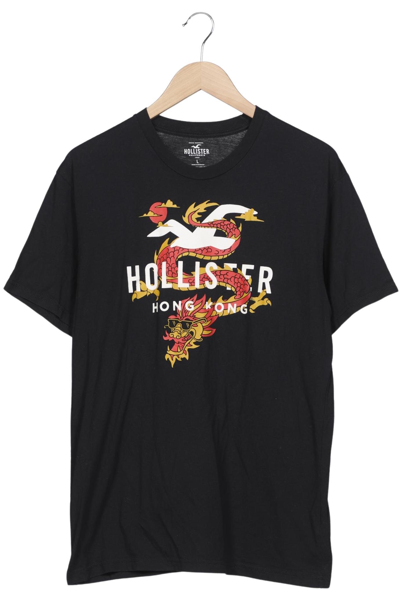 

Hollister Herren T-Shirt, schwarz, Gr. 52