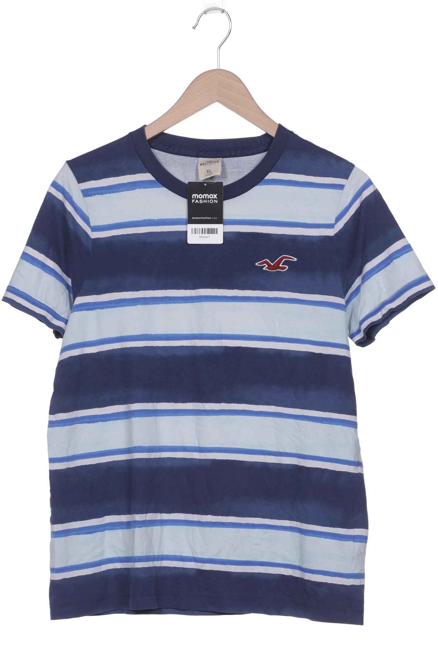 

Hollister Herren T-Shirt, marineblau, Gr. 54