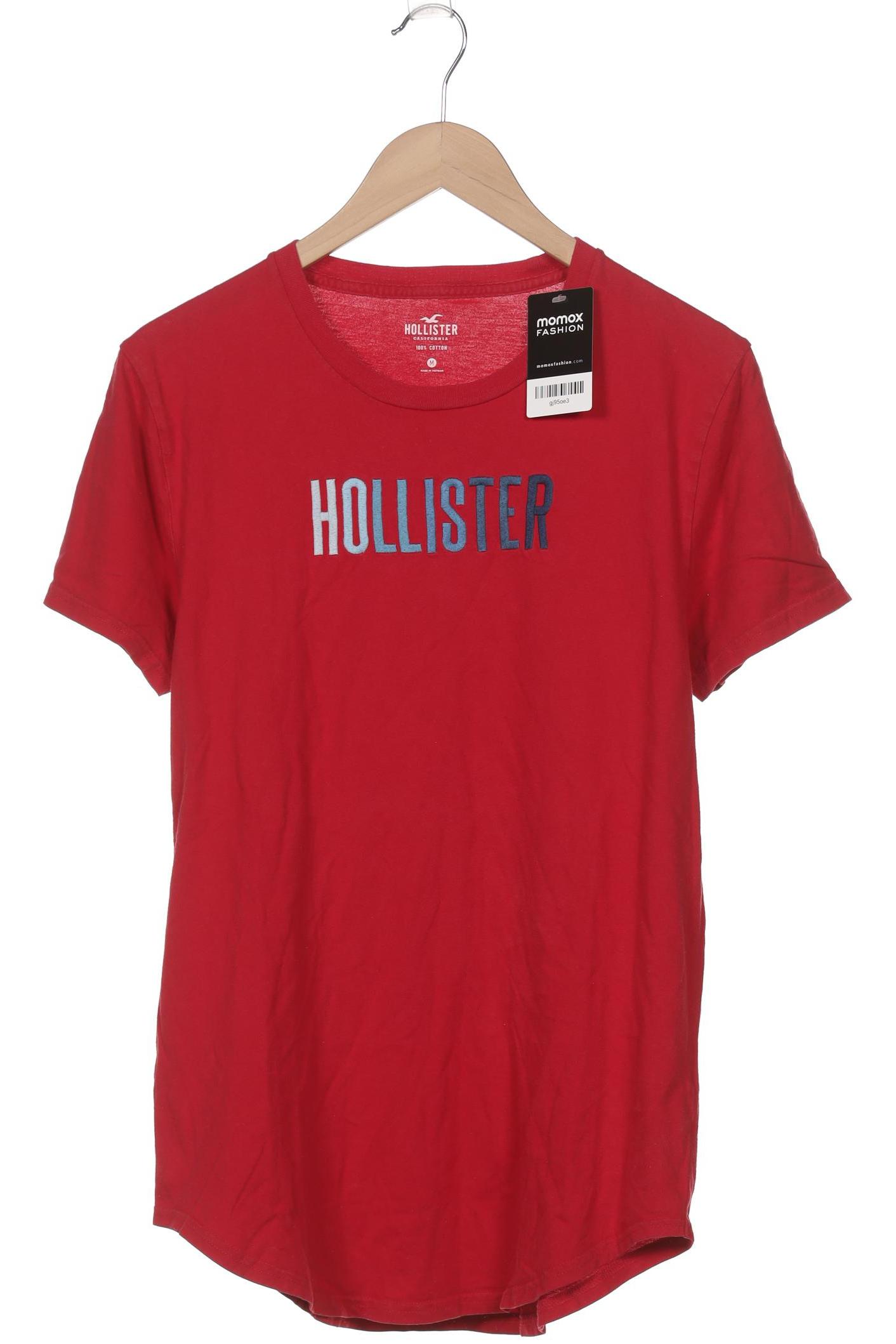 

Hollister Herren T-Shirt, rot, Gr. 48