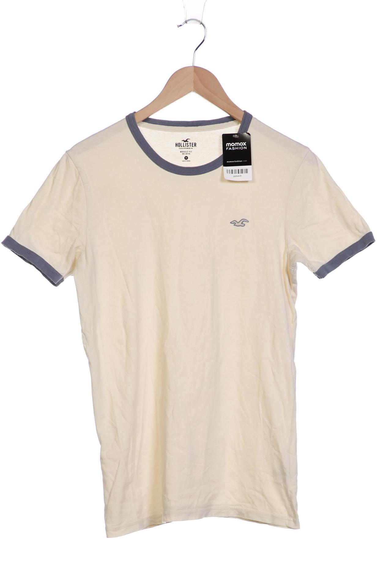 

Hollister Herren T-Shirt, cremeweiß, Gr. 48